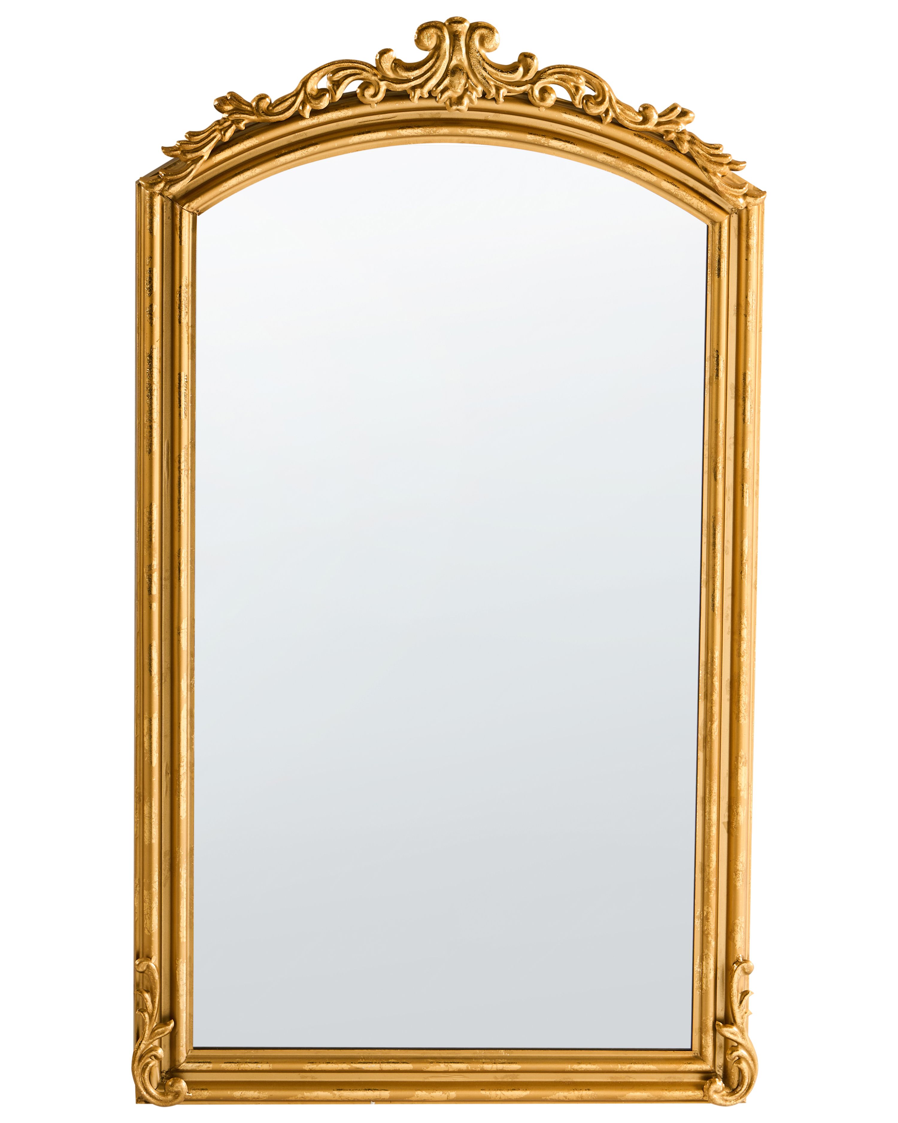 Wall Mirror GORGES 55 cm 96 cm Metal Gold