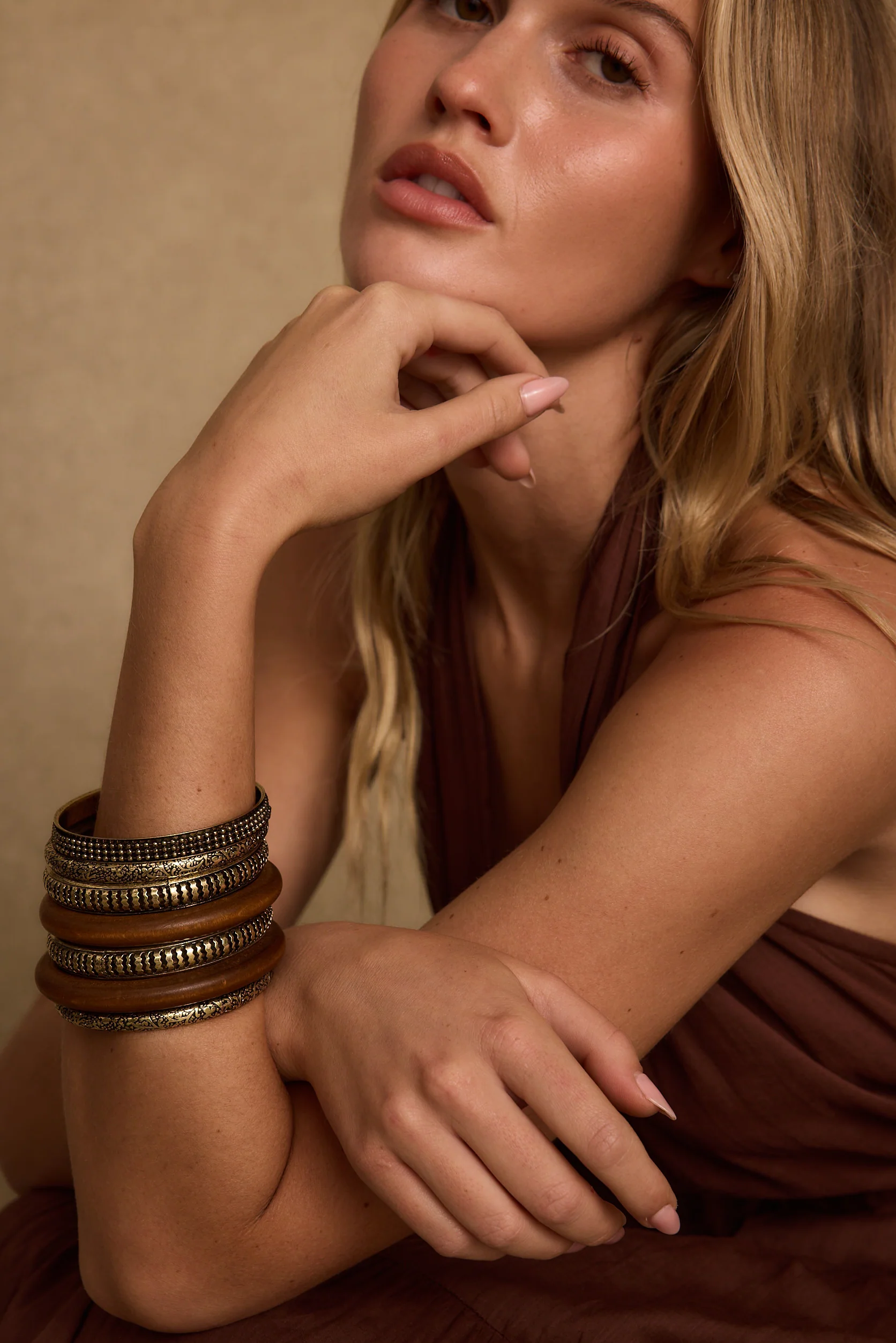 Cruz Artisan Bangle Set