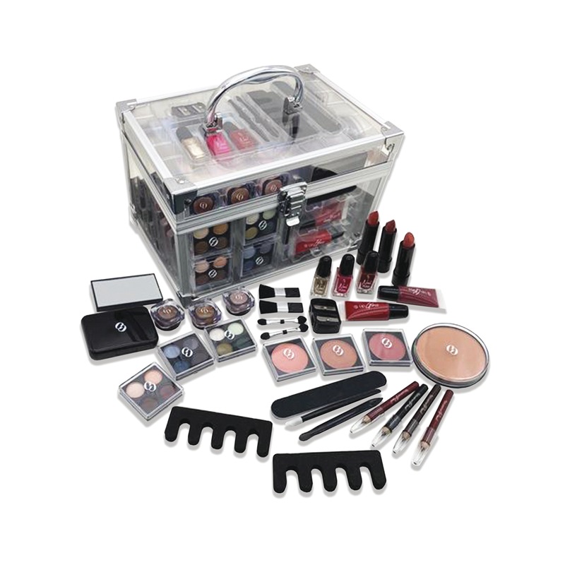 Michael Giordano 48-Piece Blockbuster Makeup Tote - MIDNIGHT VELVET CATALOG