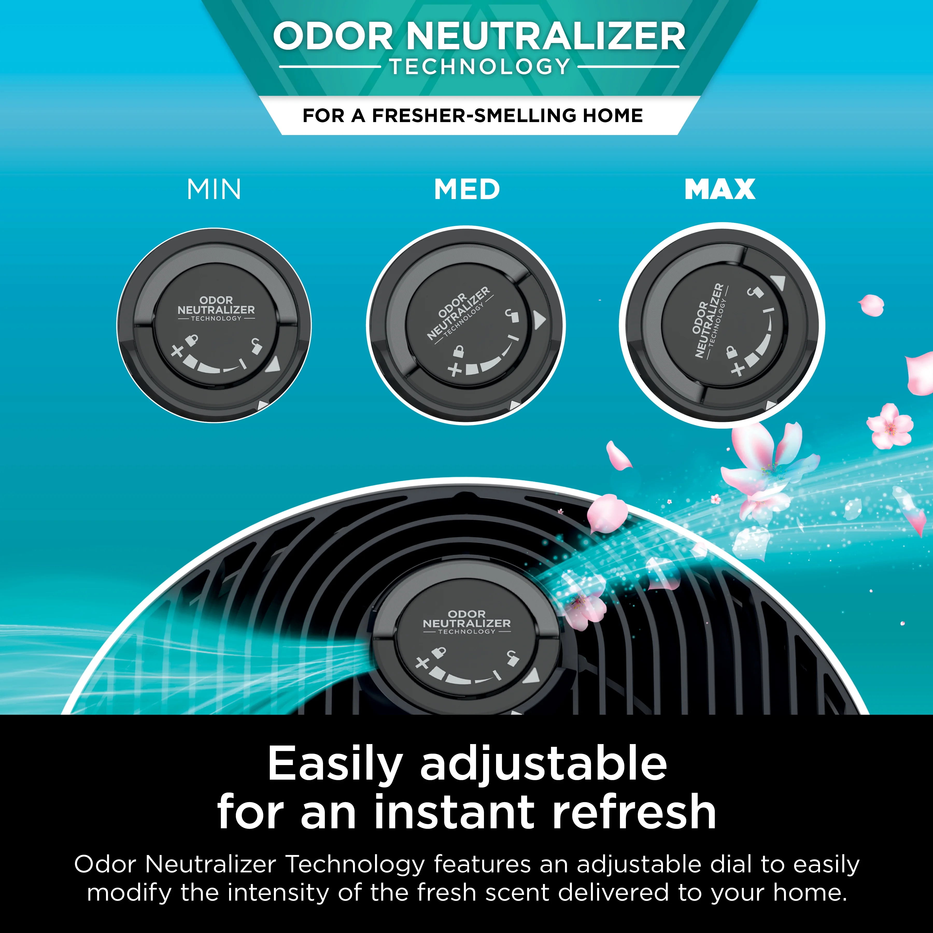 Shark Clean Sense Air Purifier with Odor Neutralizer Technology, HEPA Filter, 500 sq. ft., Captures 99.98% of Particles, Dust, Smoke & Allergens, Portable, White - Image 4