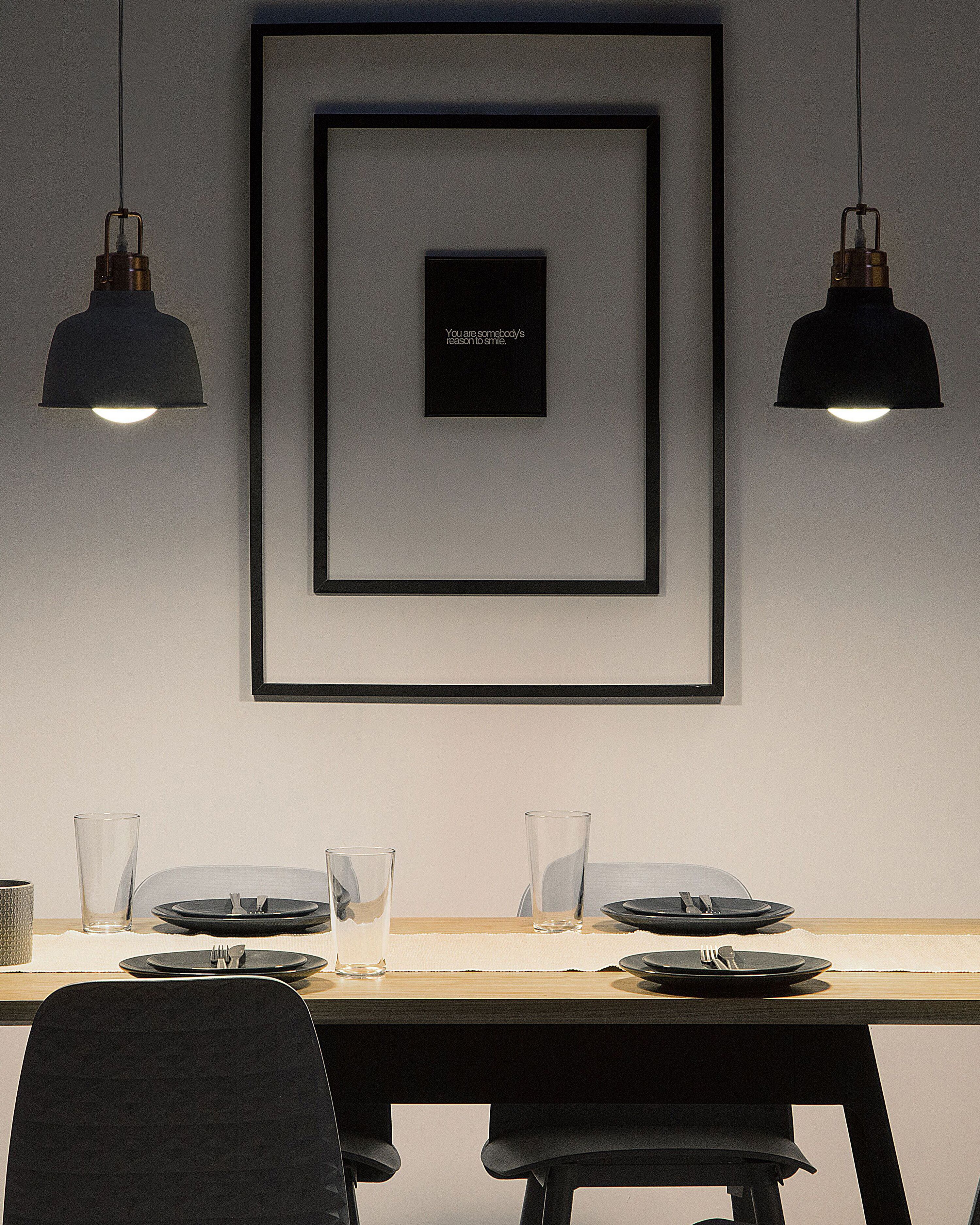 Pendant Lamp NARMADA Metal Grey