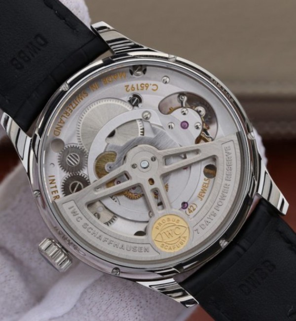 Replica IWC BM Portuguese Flying Tourbillon SS White Dial 2 Sub Dials - Top club