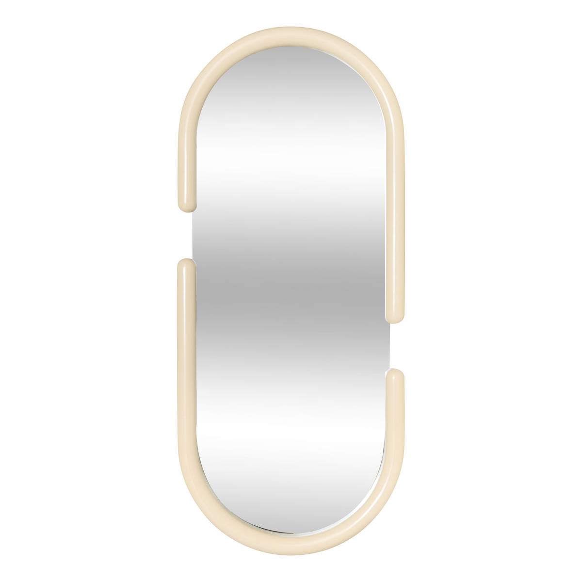 Mirror "Pool" Beige, 90x39 cm