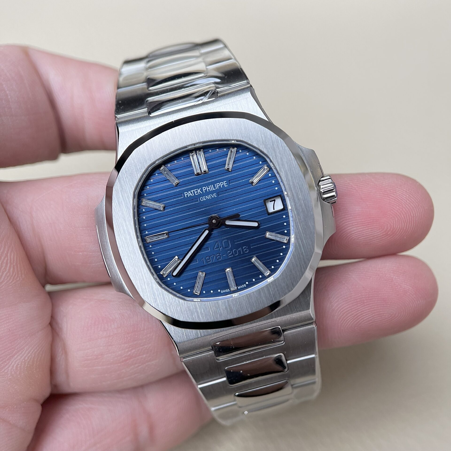 Patek Philippe Replica Watch Nautilus 5711 40th Anniversary 3K 44mm - Elite Watch Atelier