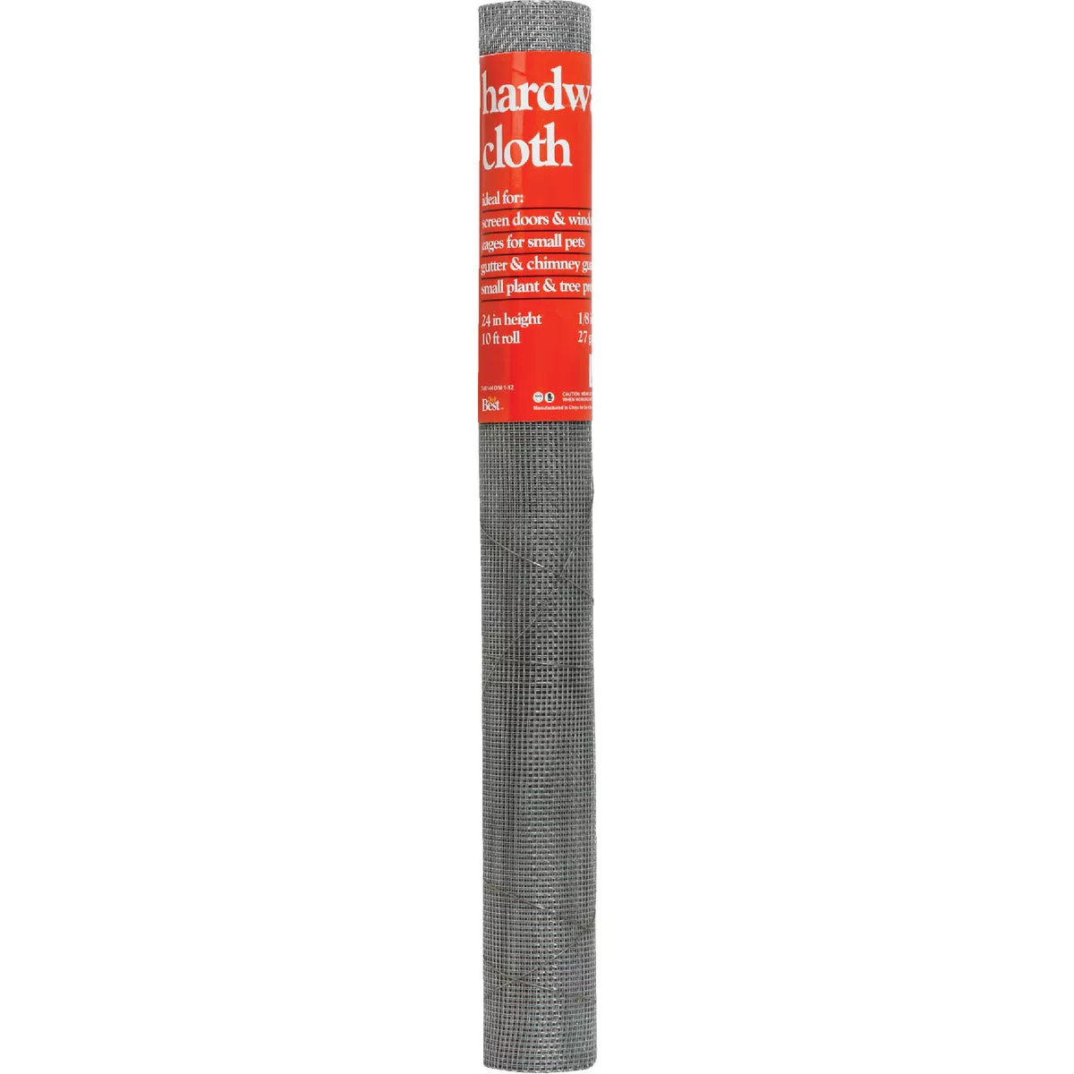 1/8 In. Mesh x 24 In. H. x 10 Ft. L. 27-Ga. Hardware Cloth