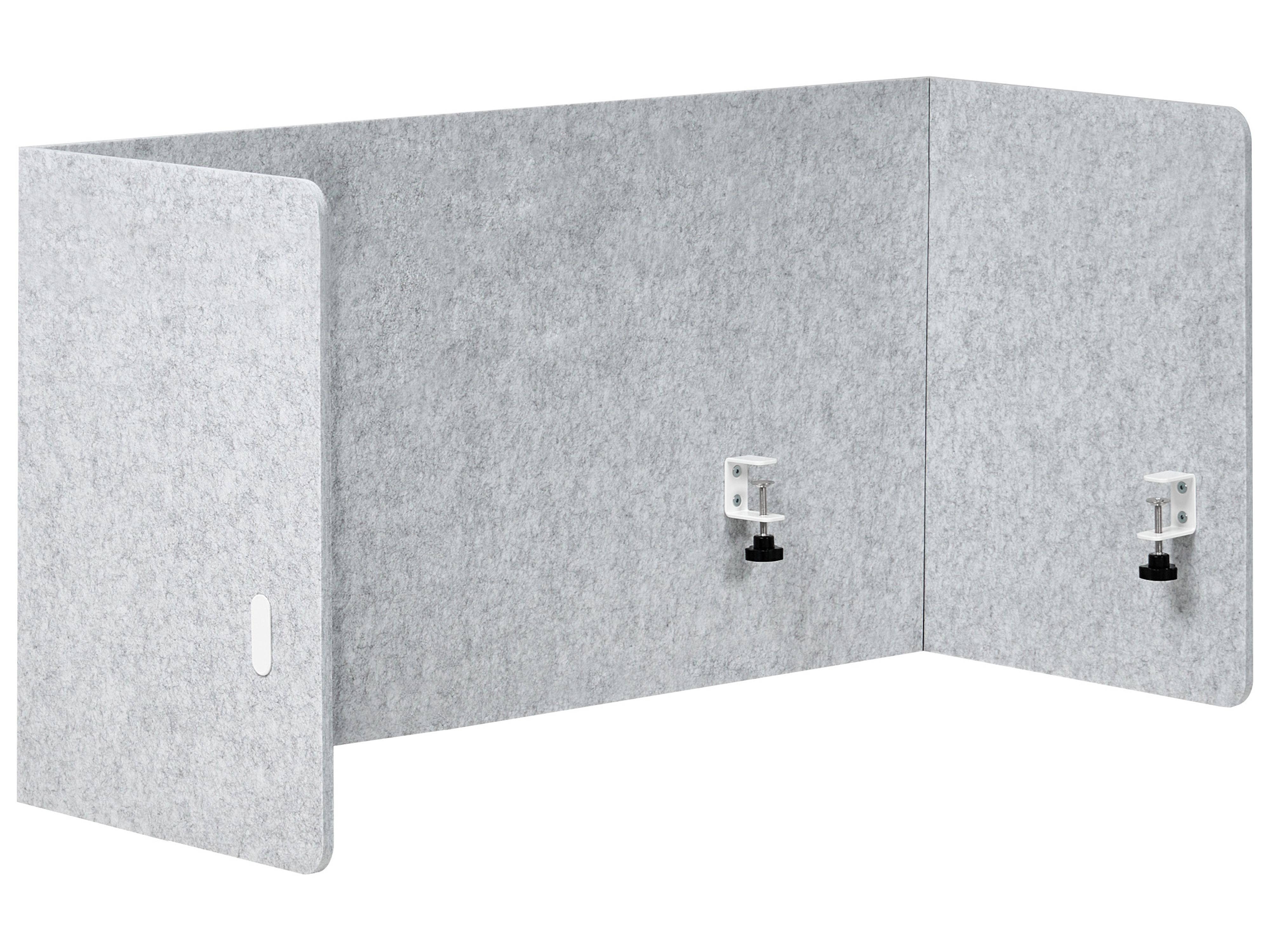 Desk Screen SOLOA Grey