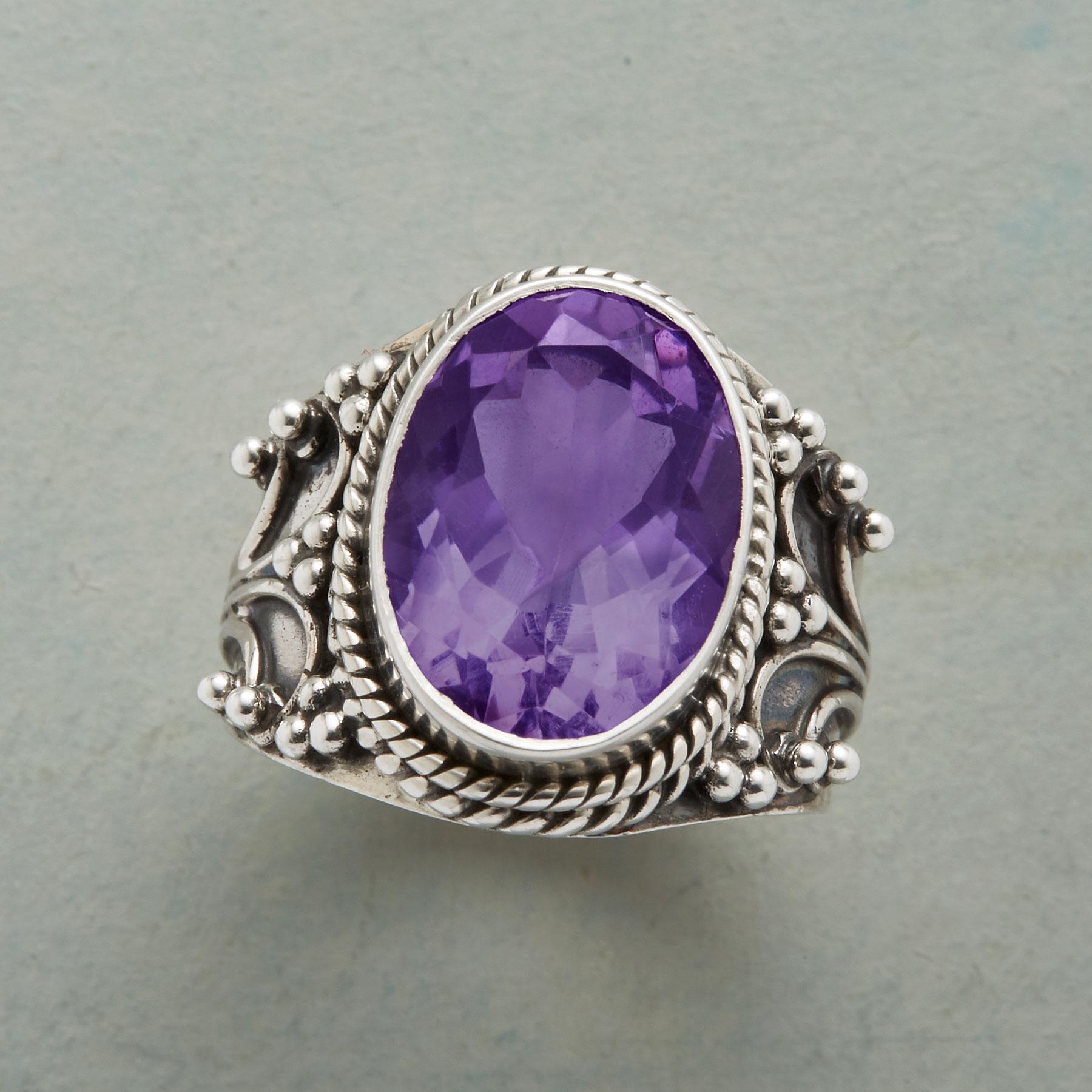 Arienne Amethyst Ring - Sundance Clothing