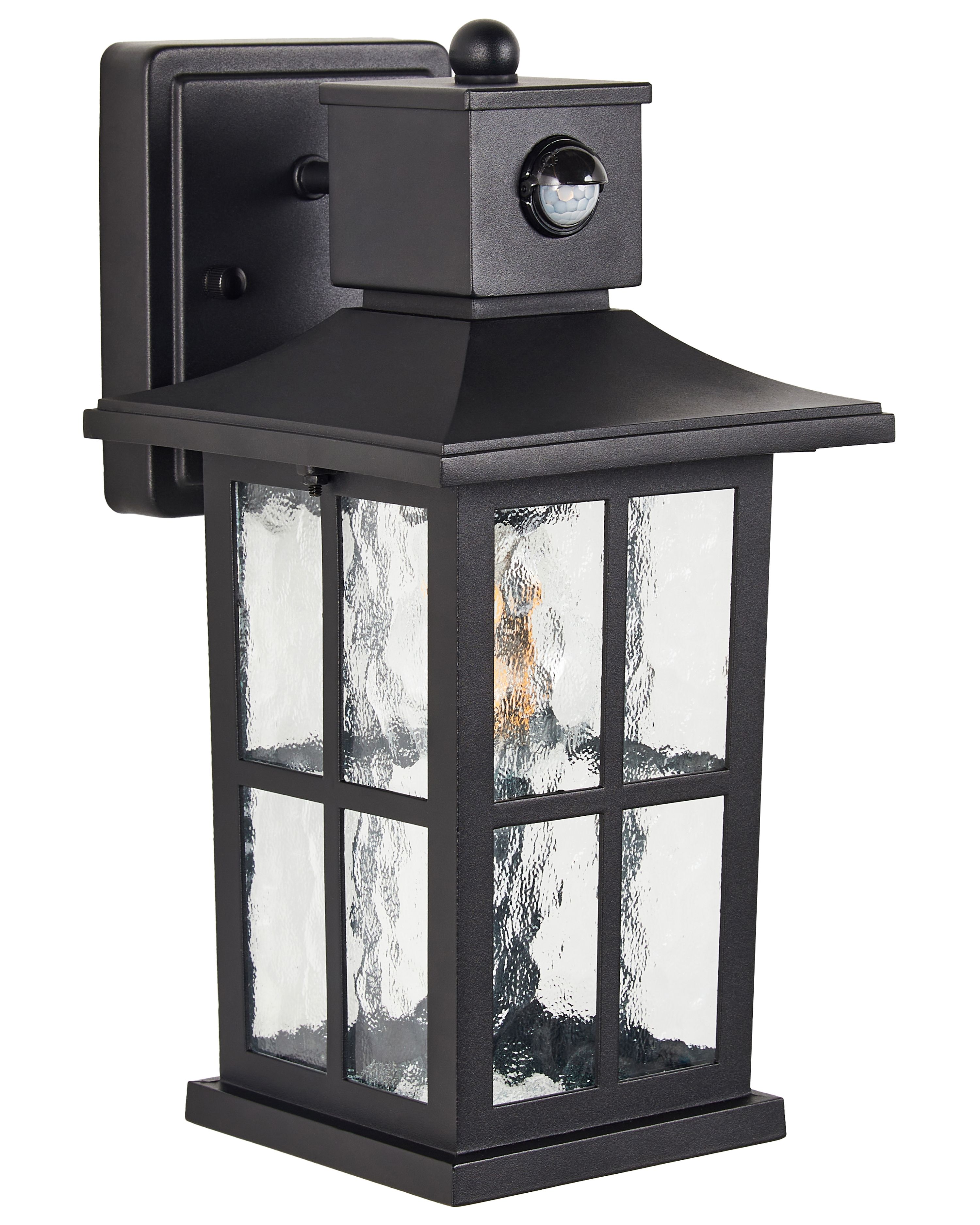 Outdoor Wall Light AZMAK with Motion Sensor Black