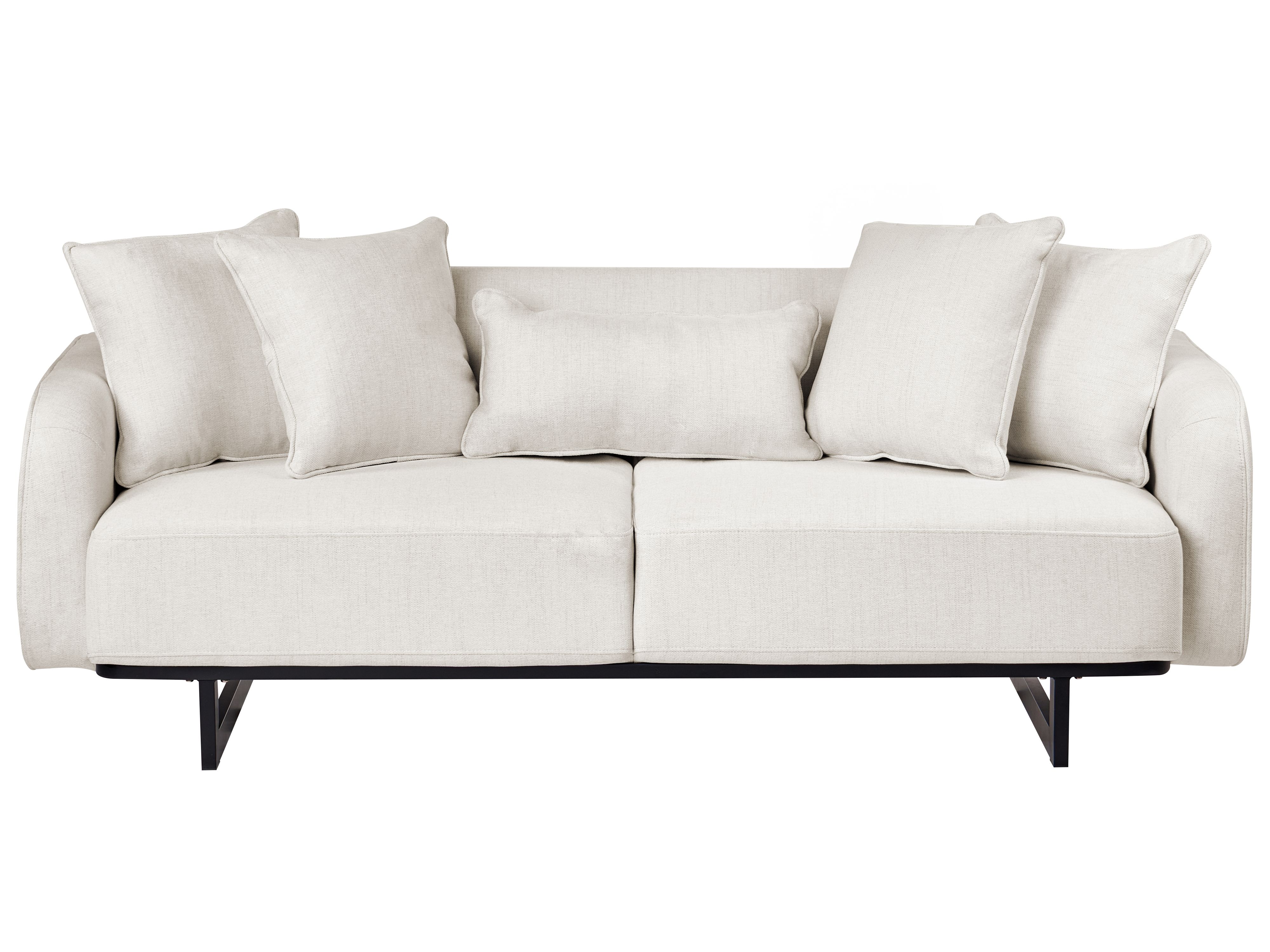 Sofa 3 Seater SVANEK Fabric Off-White