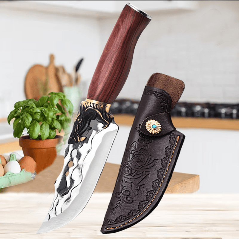ChefCraft | Gesmeed Keukenmes met Houten Handvat