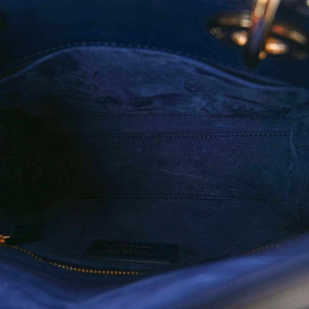 Mirror Quality Dior Lady Dior Replica Handbag with Light Gold Hardware1:1High-quality replica