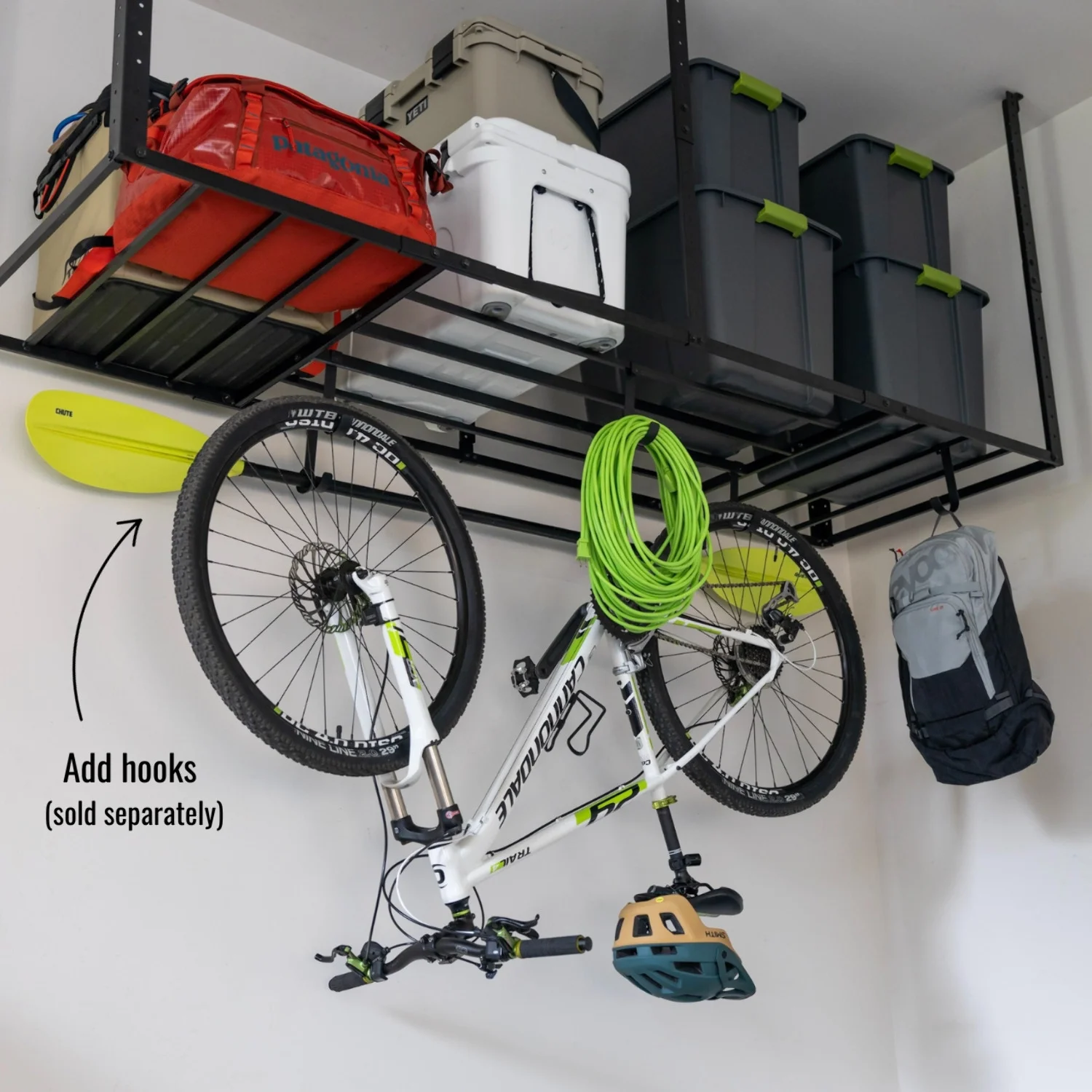 4x8 Overhead Garage Shelving | Ceiling Storage Rack