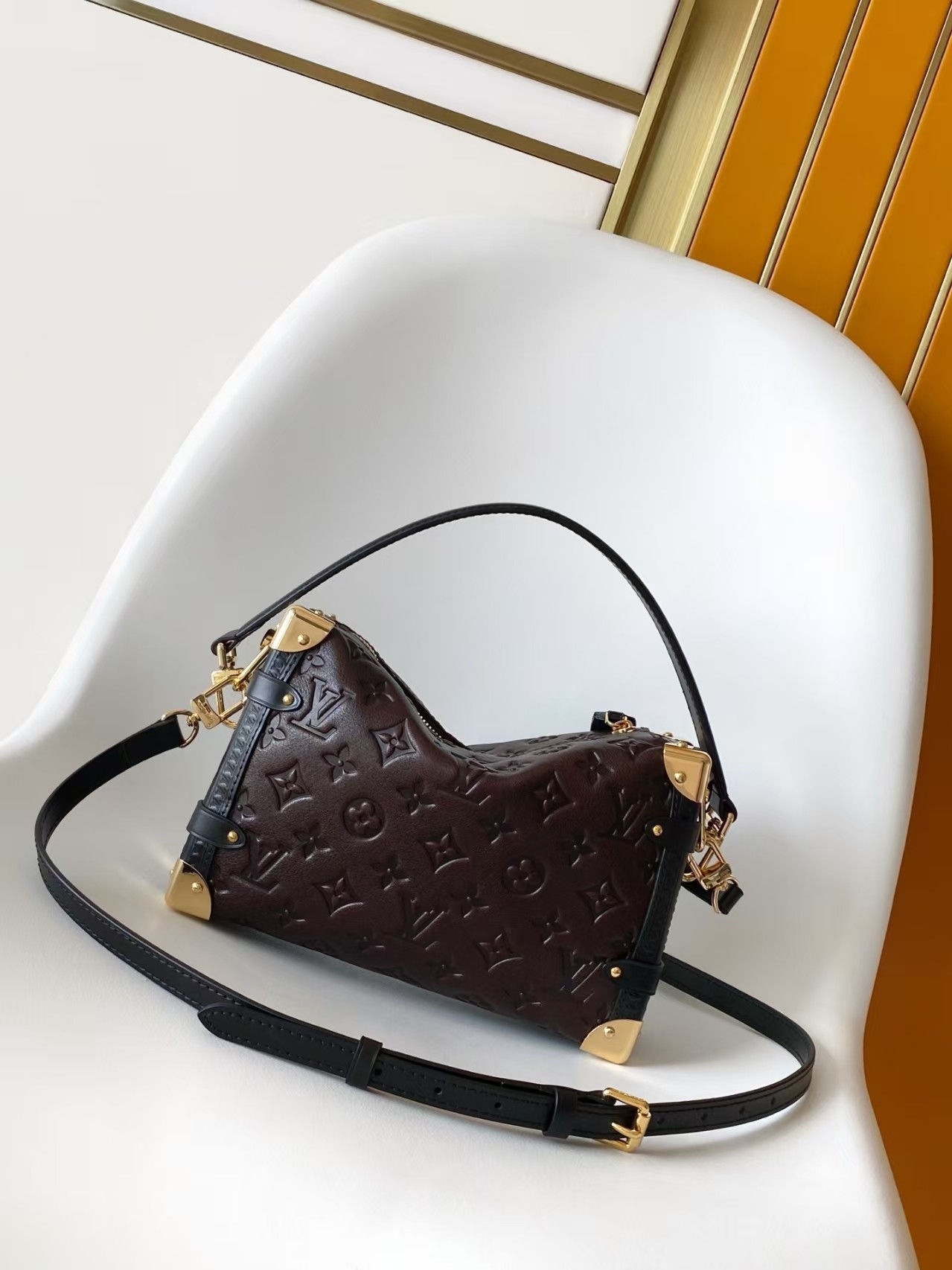Louis Vuitton Side Trunk Medium HandBag1:1High-quality replica