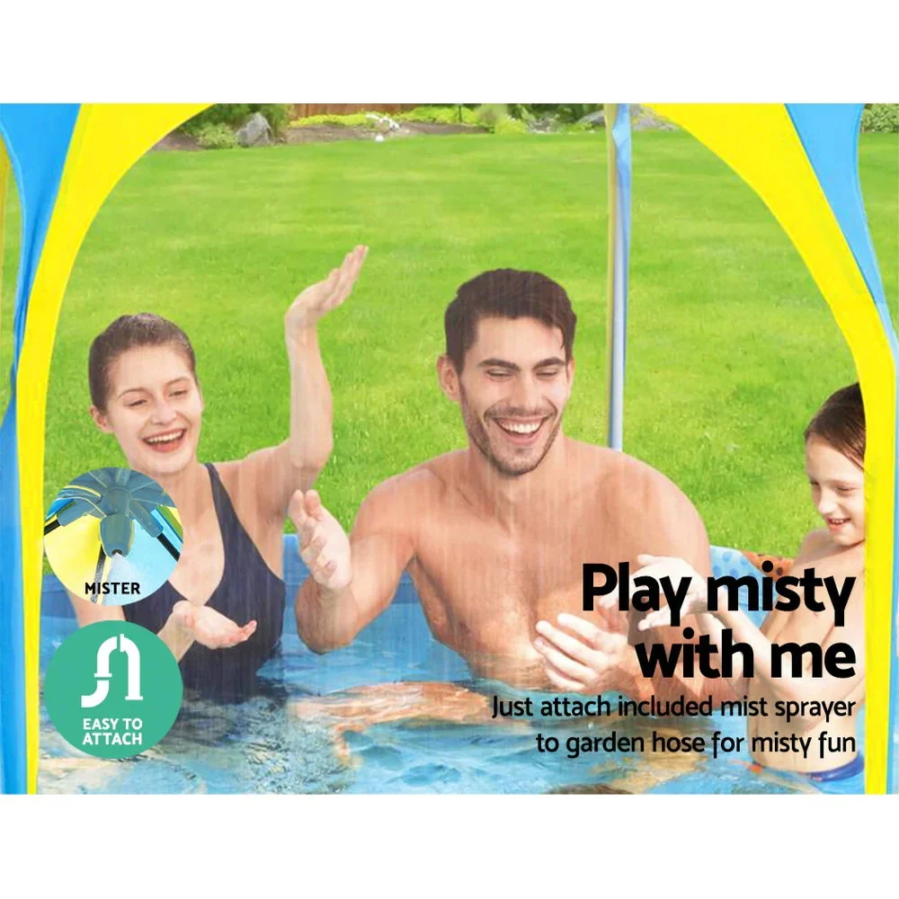 Bestway Kids Above Ground Pool With UPF 40+ Canopy, 244x51cm Steel Frame - Image 6 Bestway Kids Above Ground Pool With UPF 40+ Canopy, 244x51cm Steel Frame - Image 6
