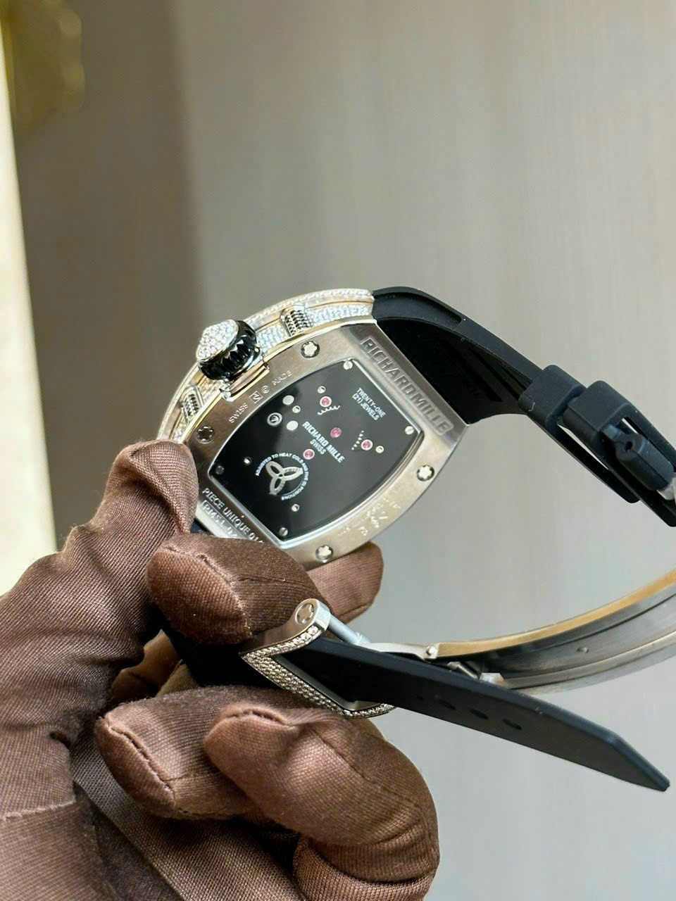 Richard Mille Replica 1:1 Watch RM51-01 Tornado With Full Stone 40mm - Top club