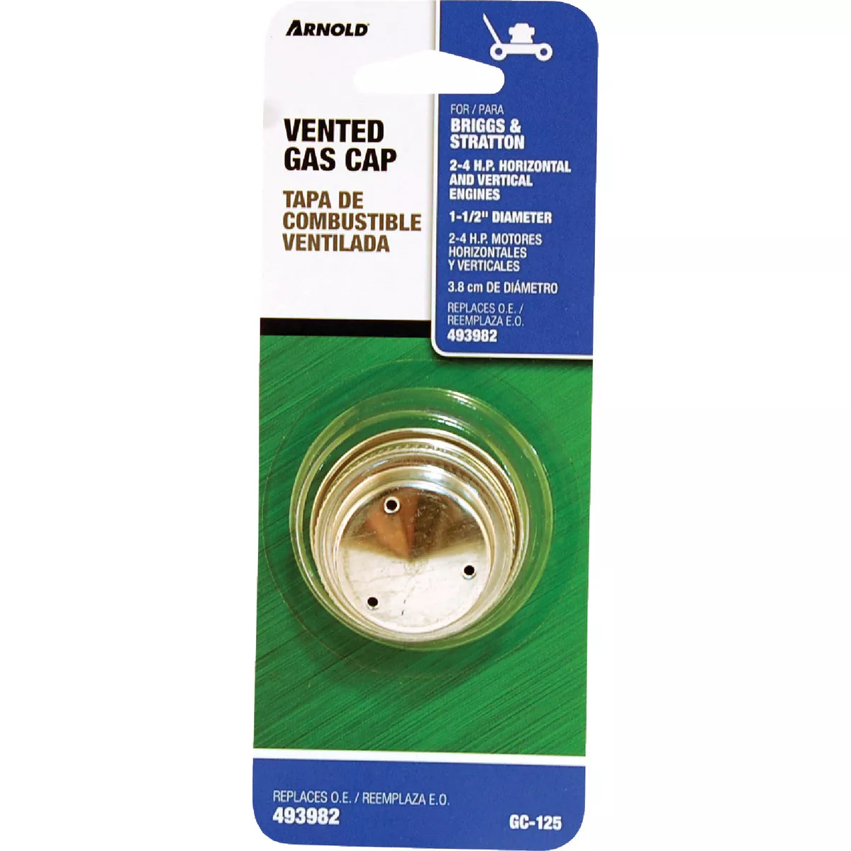 Arnold Briggs & Stratton 1-1/2 In. Vented Gas Cap