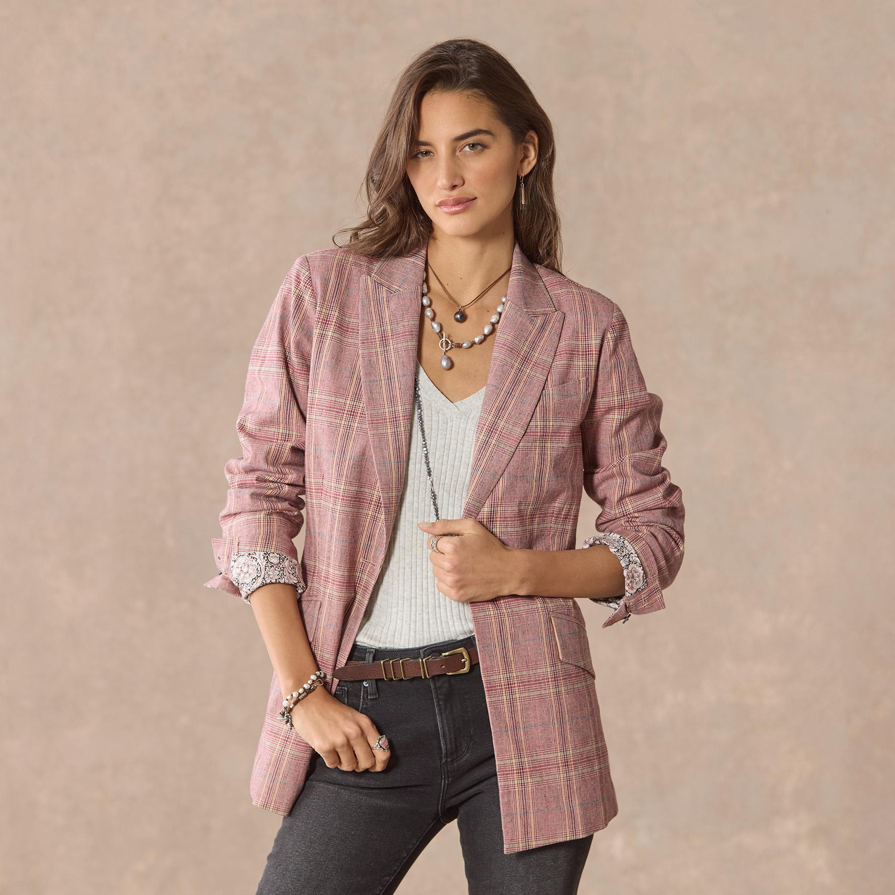 Whitman Plaid Blazer, Petite - Sundance Clothing