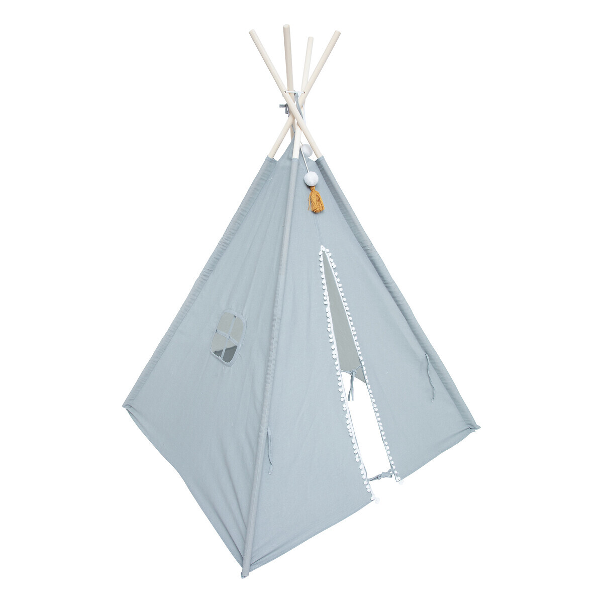 Kids tepee "Wapi" Blue, H.160 cm