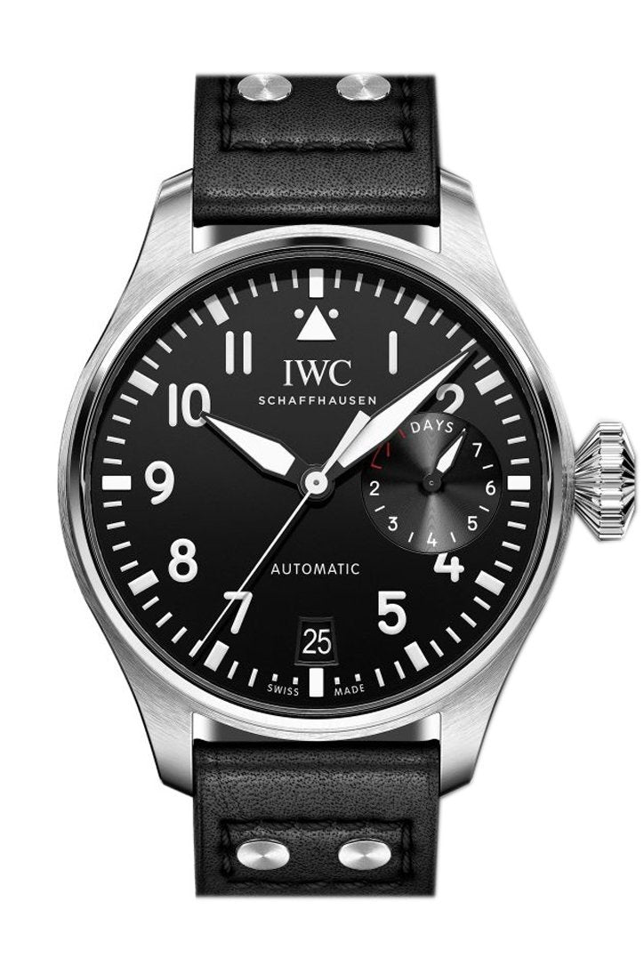 IWC Big Pilot Black Dial Automatic 46mm Men's Watch IW500912(1:1 replica) - Top club