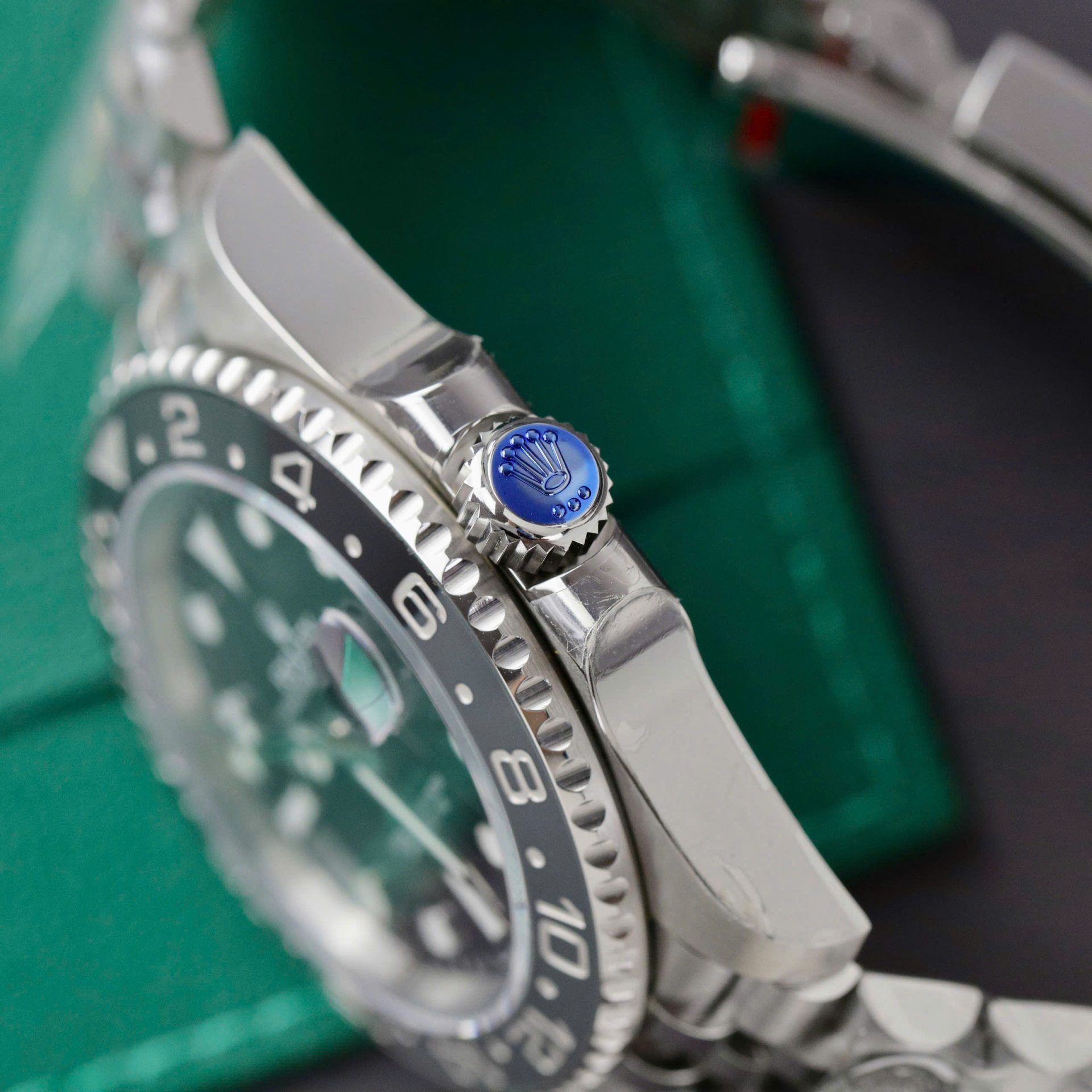 Rolex GMT-Master II 126710GRNR Replica Watch Black Dial Clean Factory 41mm - Top club