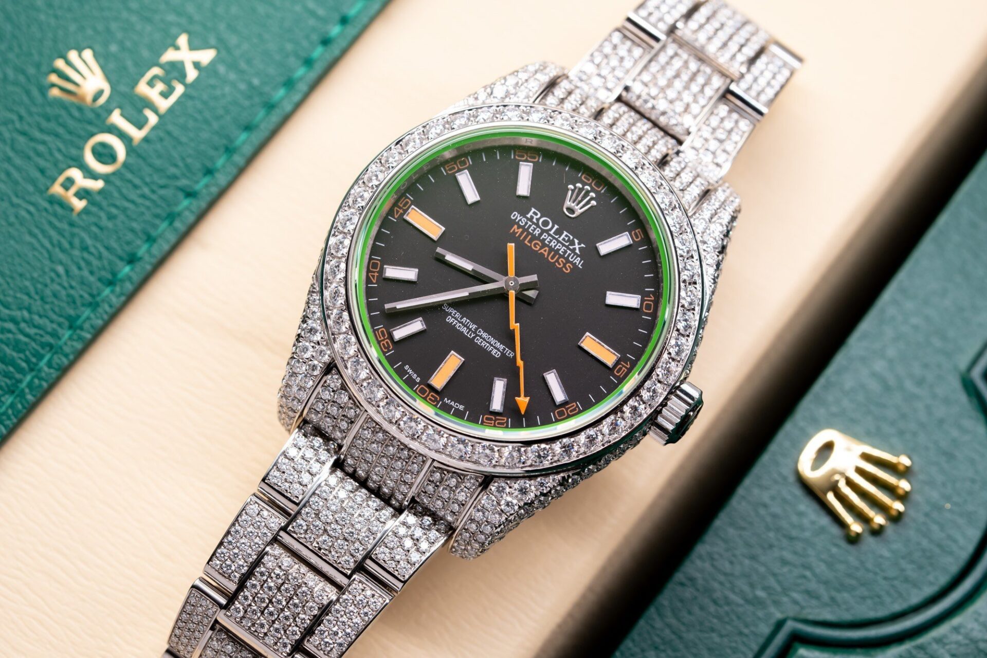 Rolex Best Replica Watch With Moissanite Diamond Hong Kong 41mm - Elite Watch Atelier