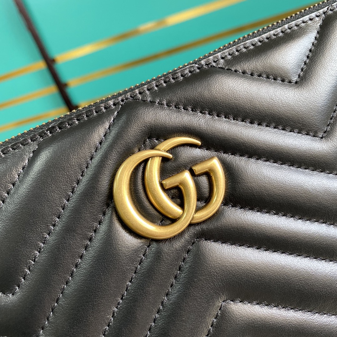 Replica Gucci Marmont Leather Pouch1:1High-quality replica