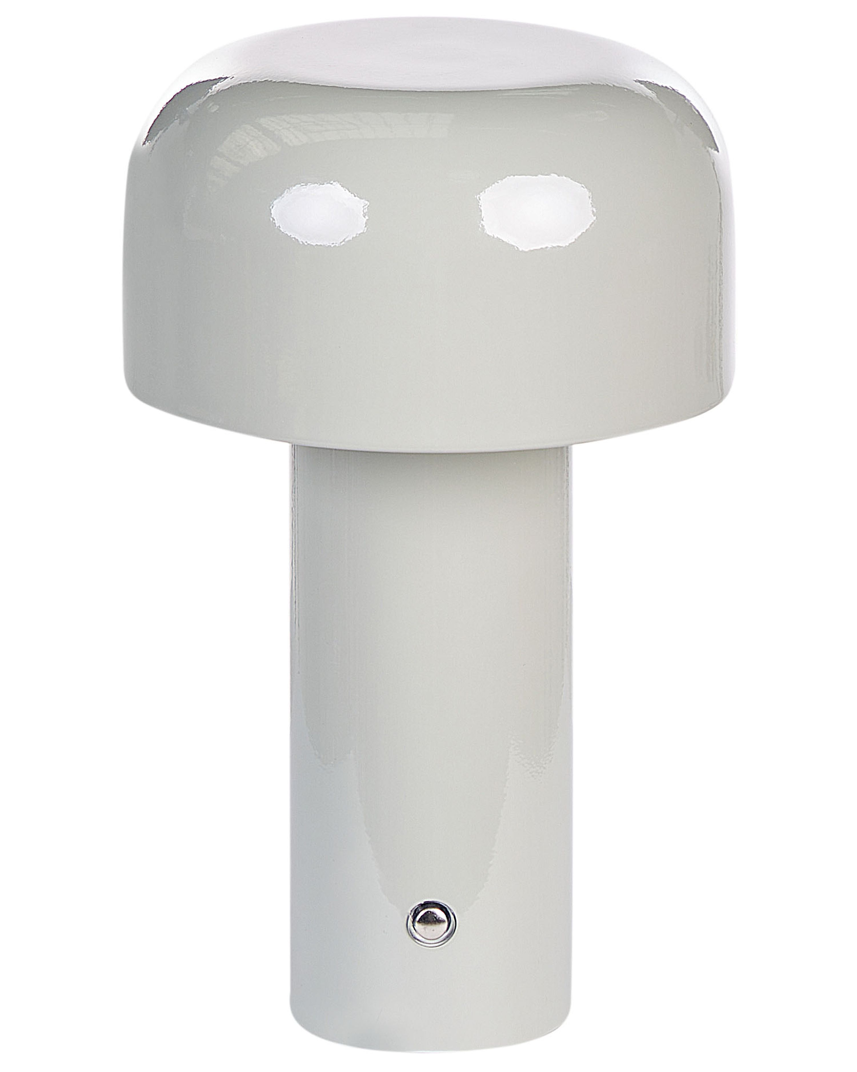 Wireless LED Table Lamp BESOS with Dimmer Metal Grey
