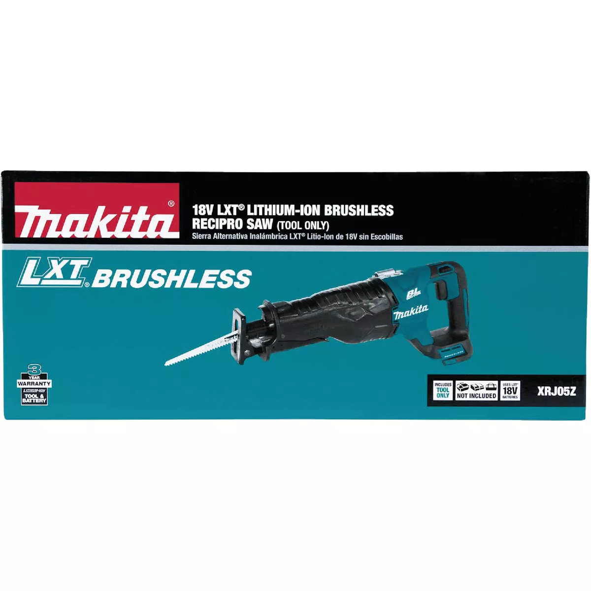 Makita 18V LXT Lithium-Ion Brushless Cordless Reciprocating Saw (Bare Tool)