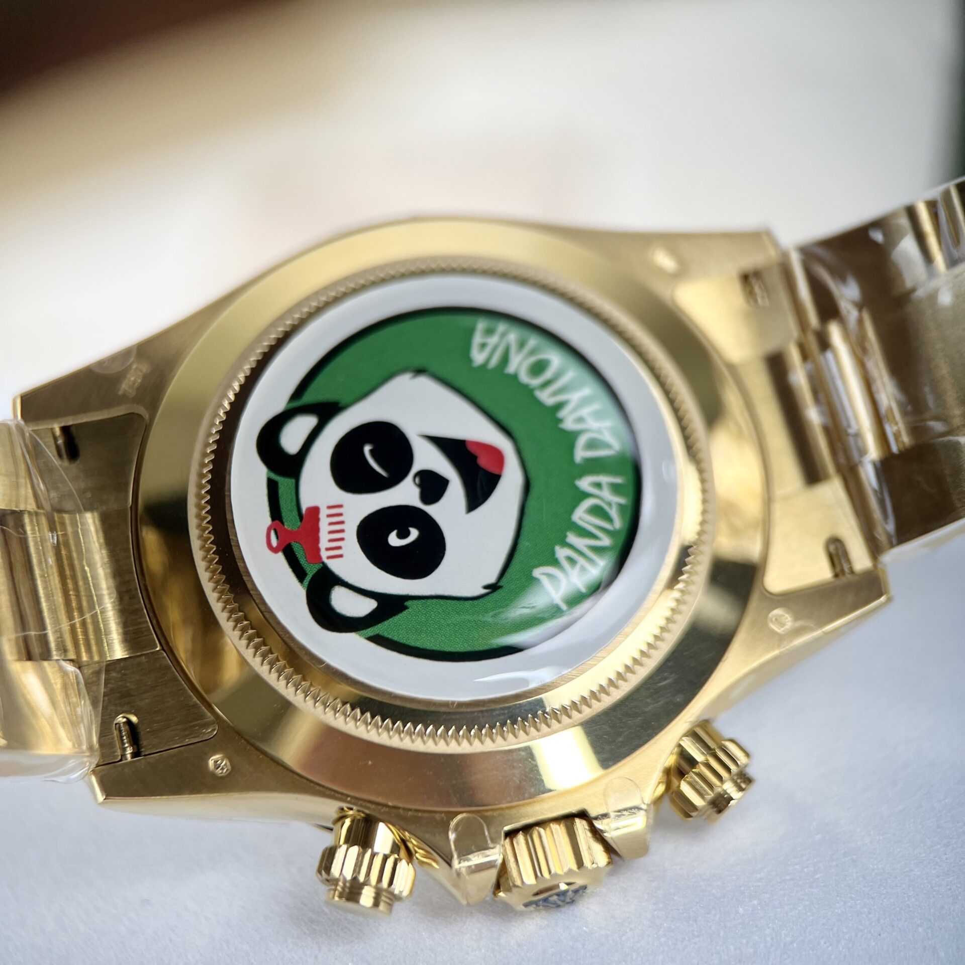 Rolex Replica 1:1 Watch Cosmograph Daytona 116508 Yellow Gold Plated BT Factory 40mm - Top club