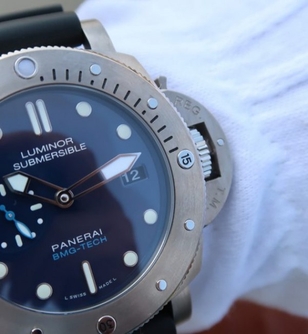 Replica Panerai XF PAM692 Titanium Blue Dial Rubber Strap P.9010 - Top club