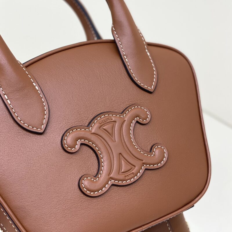 Replica Celine Bowling Bag Brown1:1High-quality replica