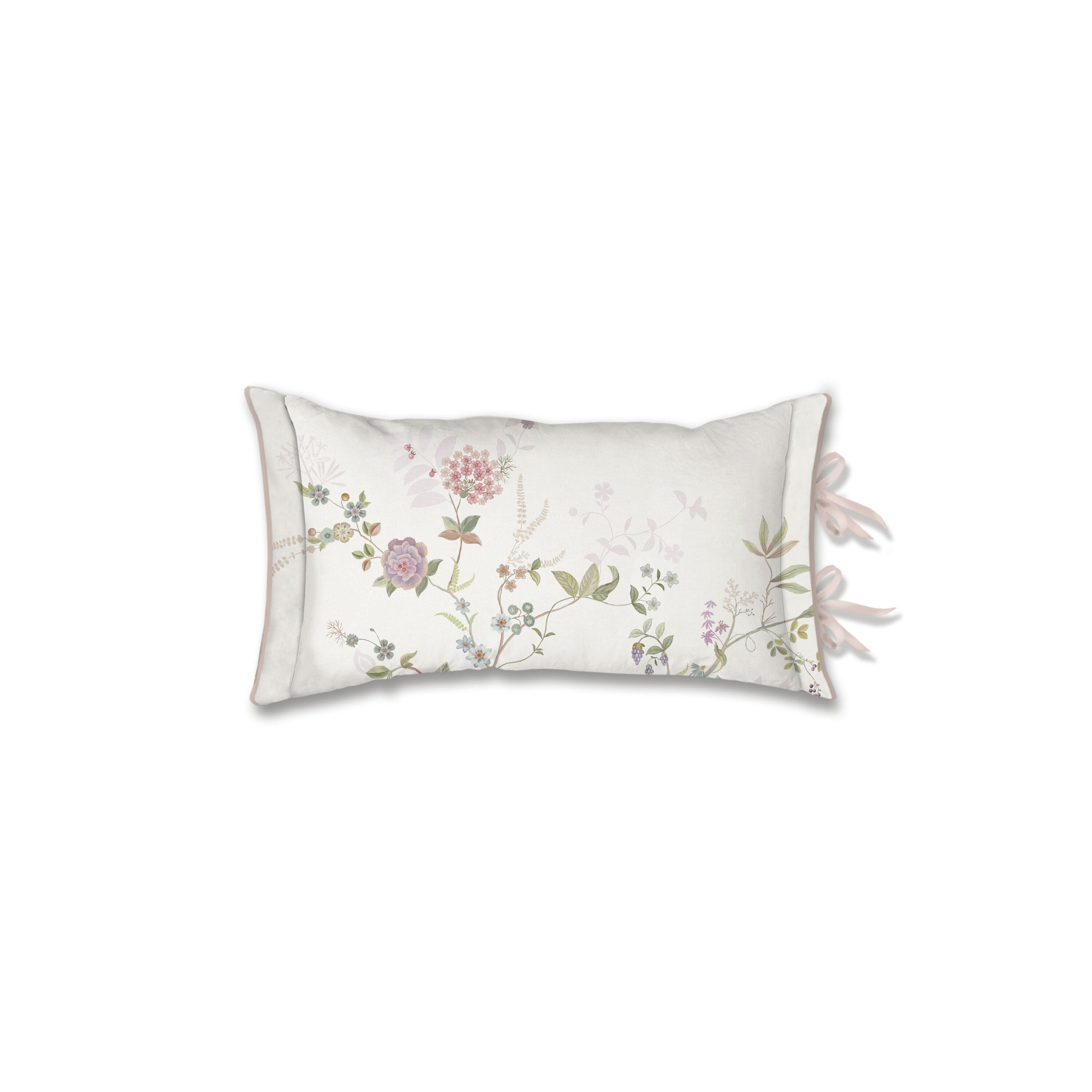 Pip Studio Bustani Sierkussen 35 x 60 cm - Wit