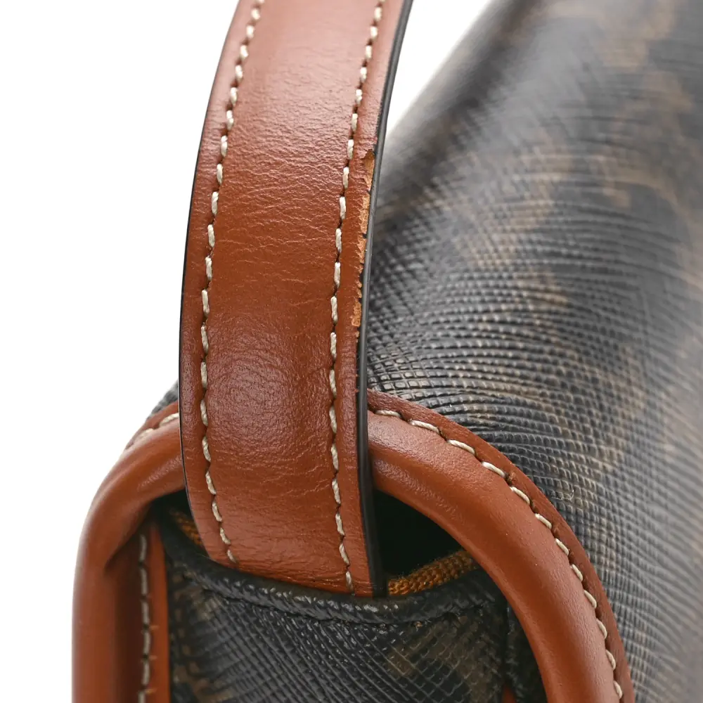 Tan Canvas & Leather Mini Besace Replica – Superfake Perfection1:1High-quality replica
