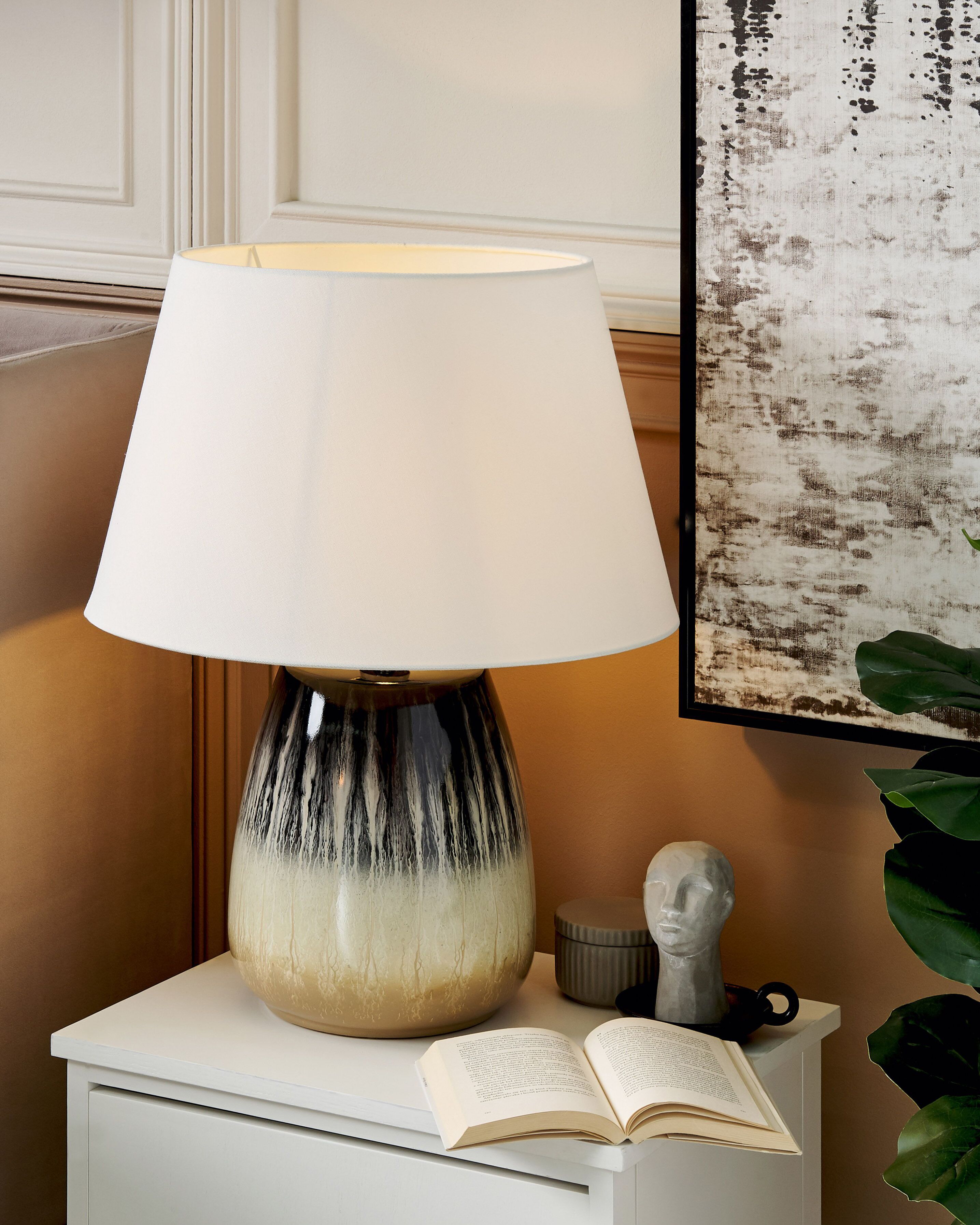 Table Lamp CIDRA Ceramic Multicolour
