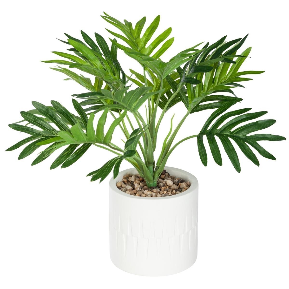 Artificial palm tree "Etnik" Cement pot, H.29 cm