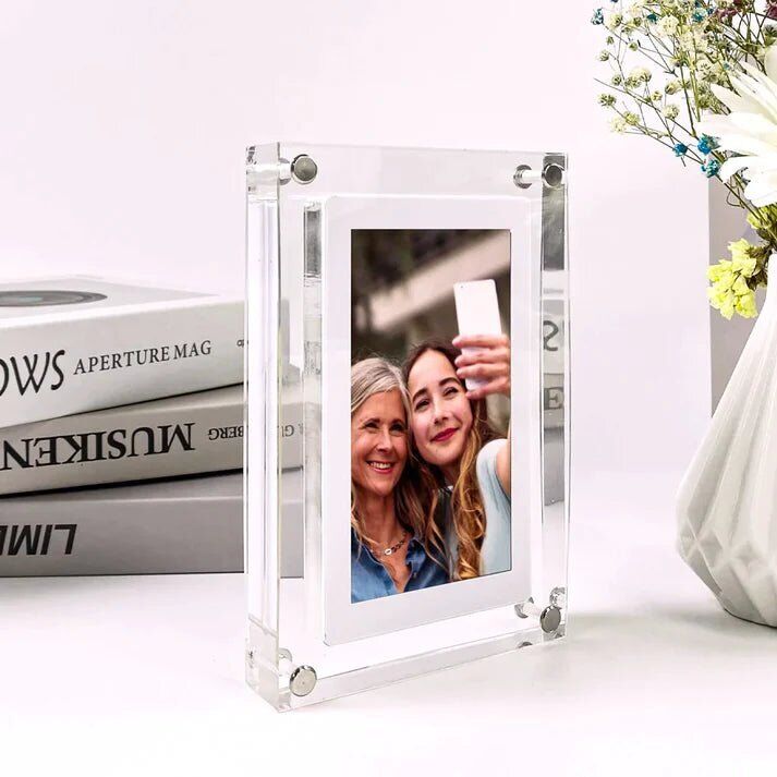 Digitale Fotolijst - Herbeleef Je Favoriete Momenten - Eenvoudig Bestanden Uploaden - Foto's en Video's