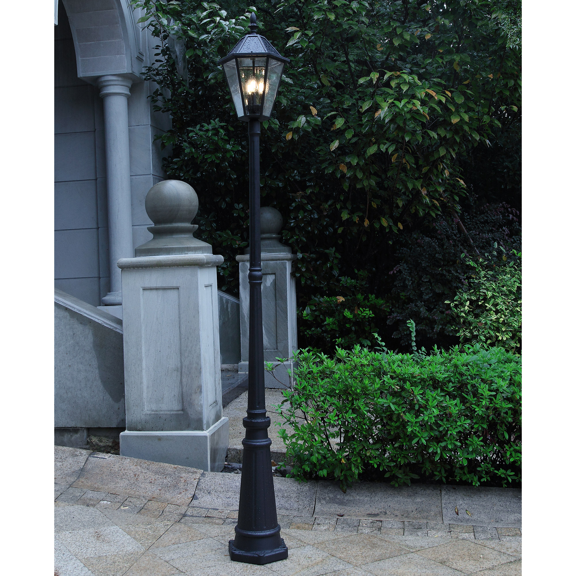 Lutec Outdoor LED Solar Post Light - Image 4