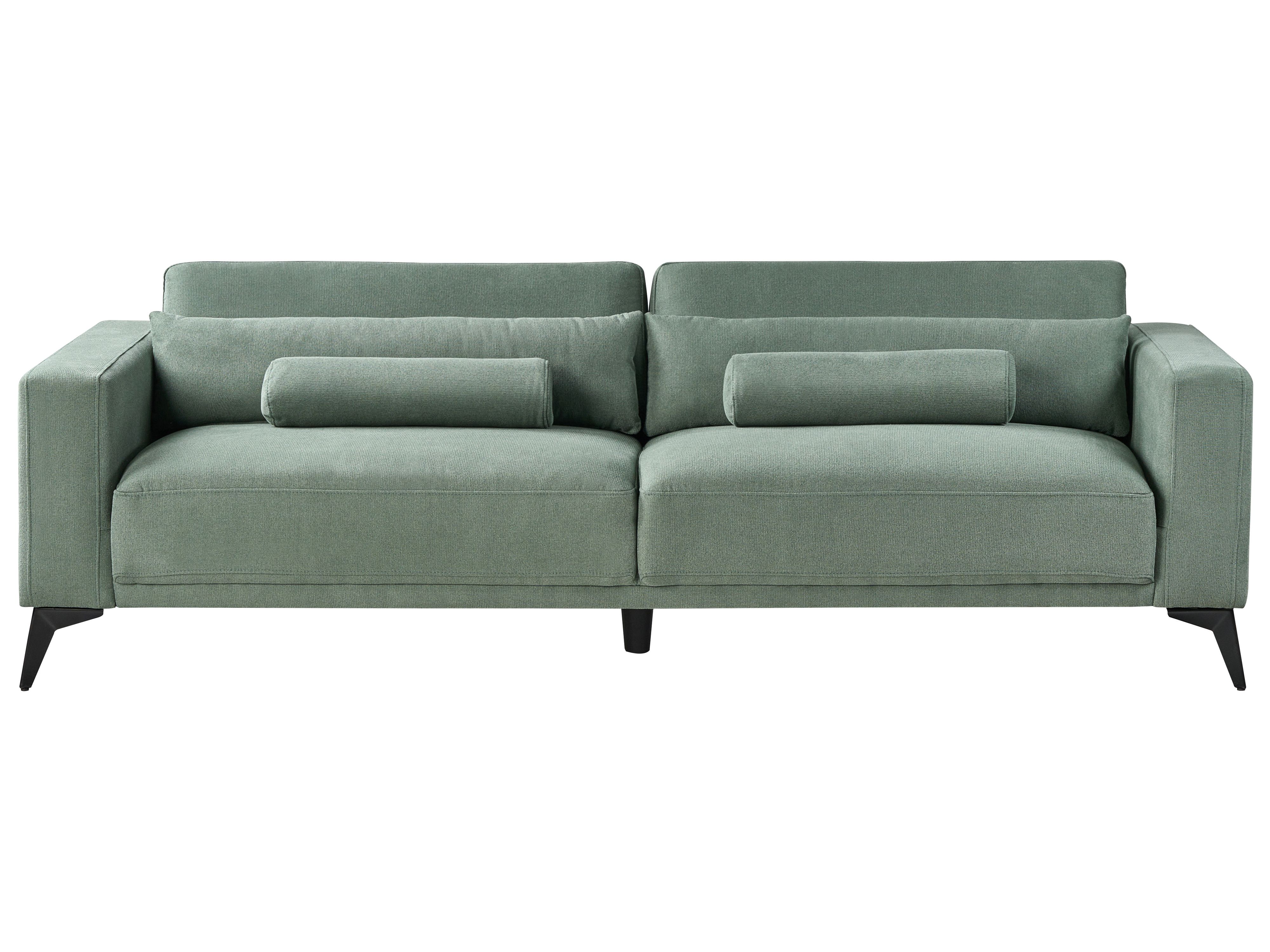 Sofa 3 Seater ANGE Fabric Light Green