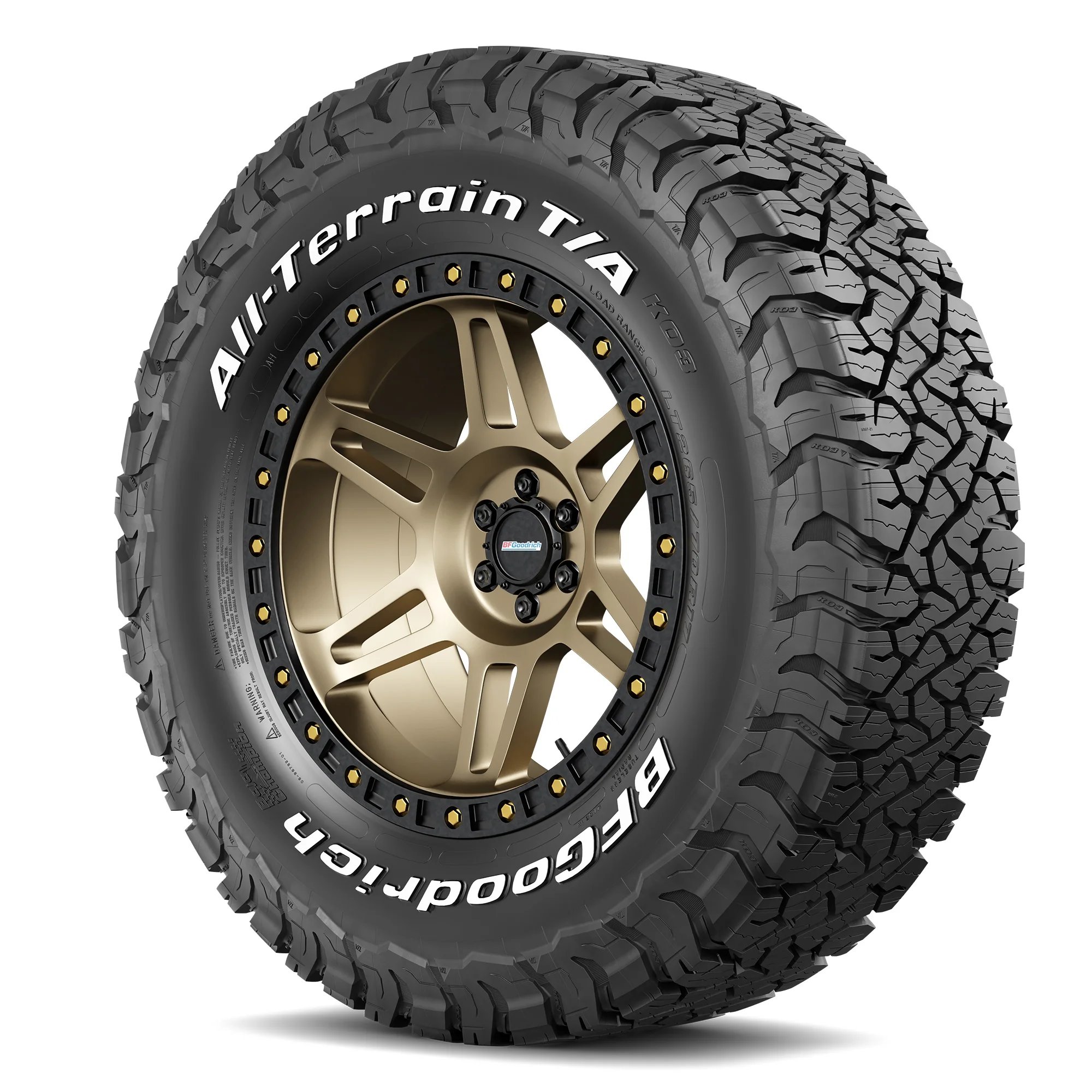 BFG All-Terrain T/A KO3 LT265/75R16 123/120S E - Image 4