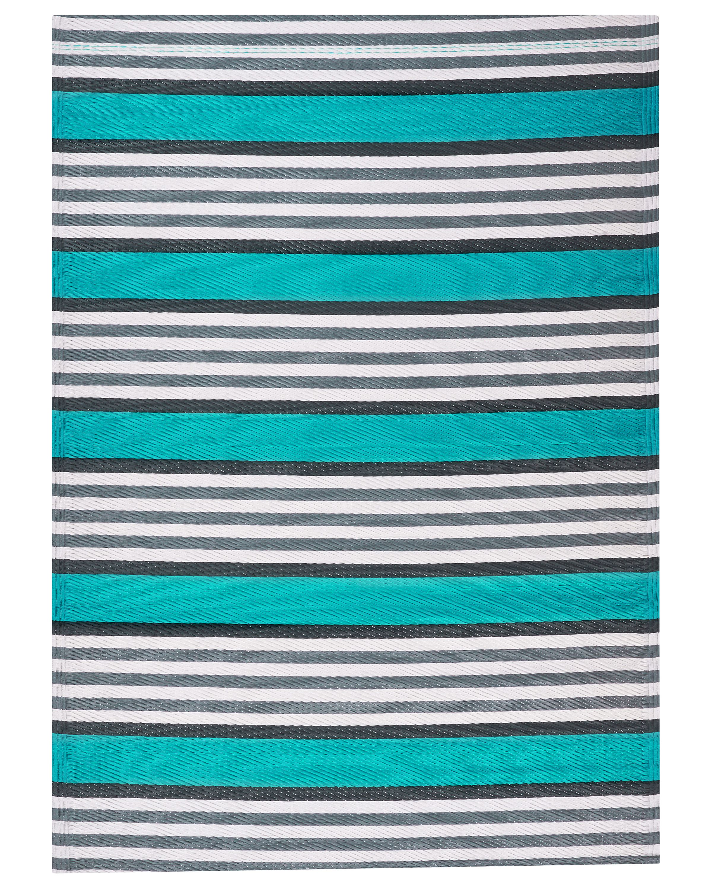 Outdoor Rug SAUGOR Turquoise 120 x 180 cm