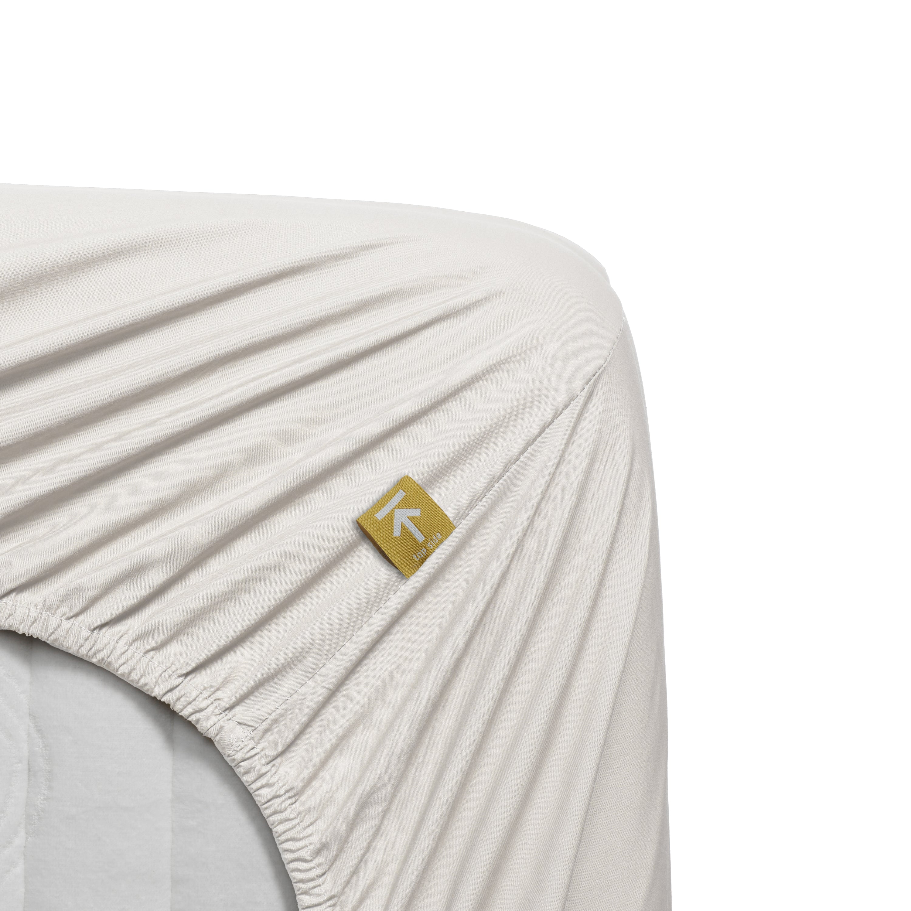 Beddinghouse Percale katoen - Hoeslaken - 90x210 - Gebroken wit