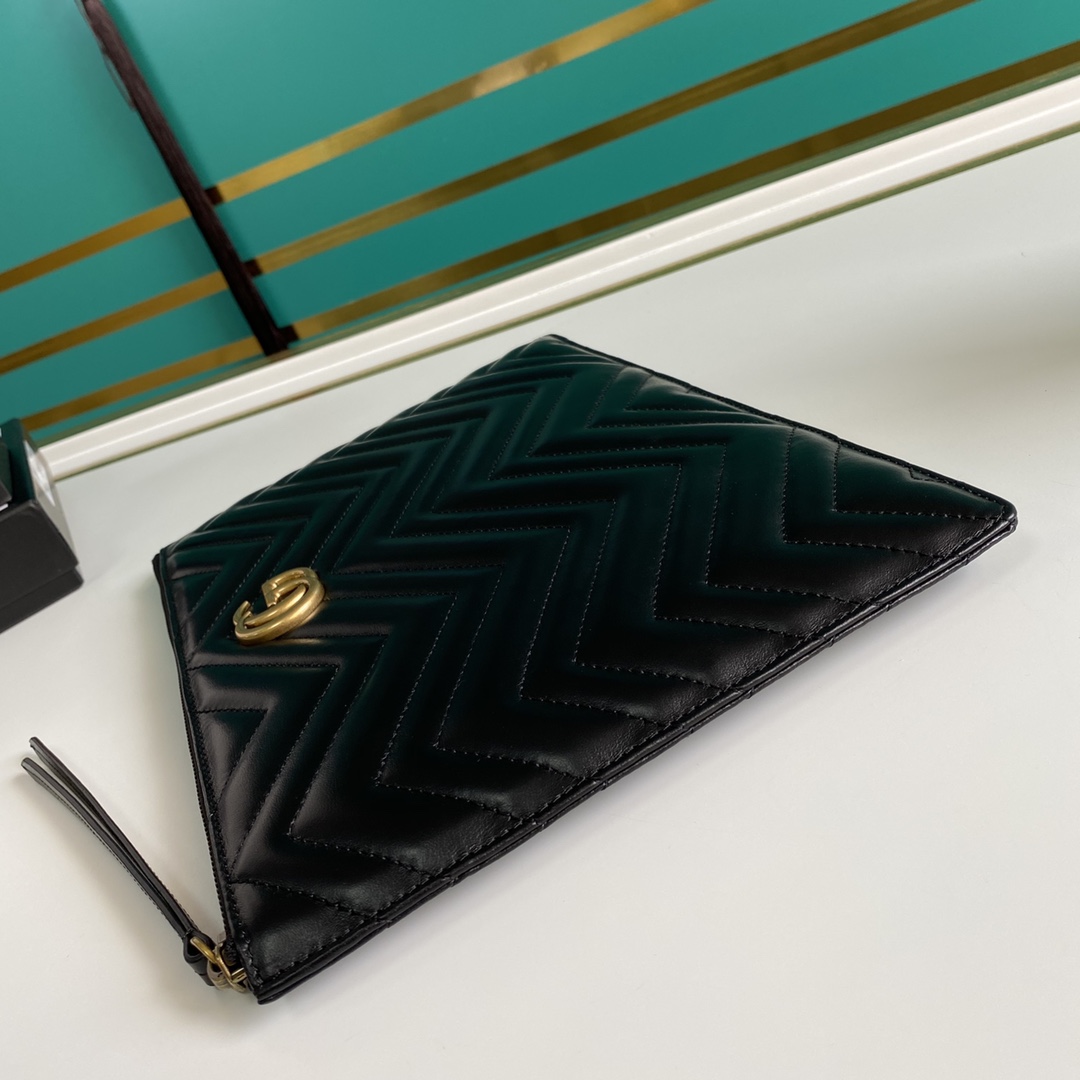 Replica Gucci Marmont Leather Pouch1:1High-quality replica