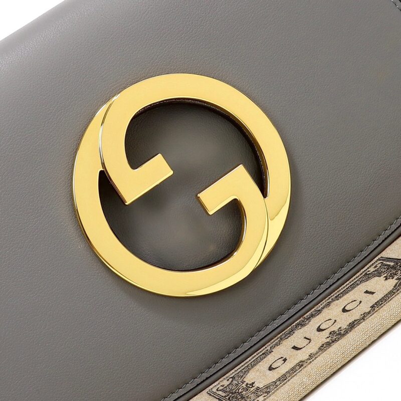 Replica Gucci Blondie Leather Grey1:1High-quality replica