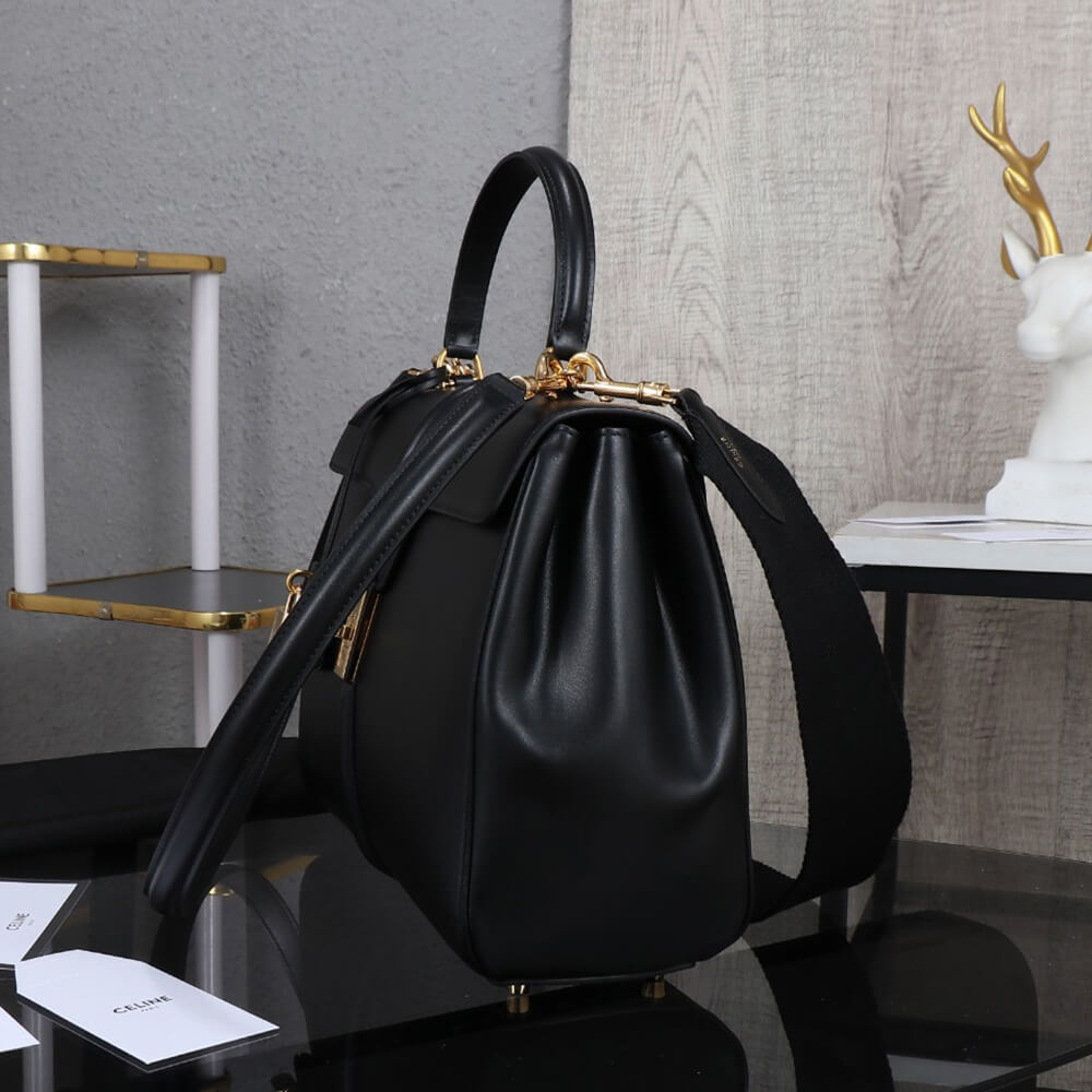 Celine Classique 16 Bag in Satinated Calfskin1:1High-quality replica