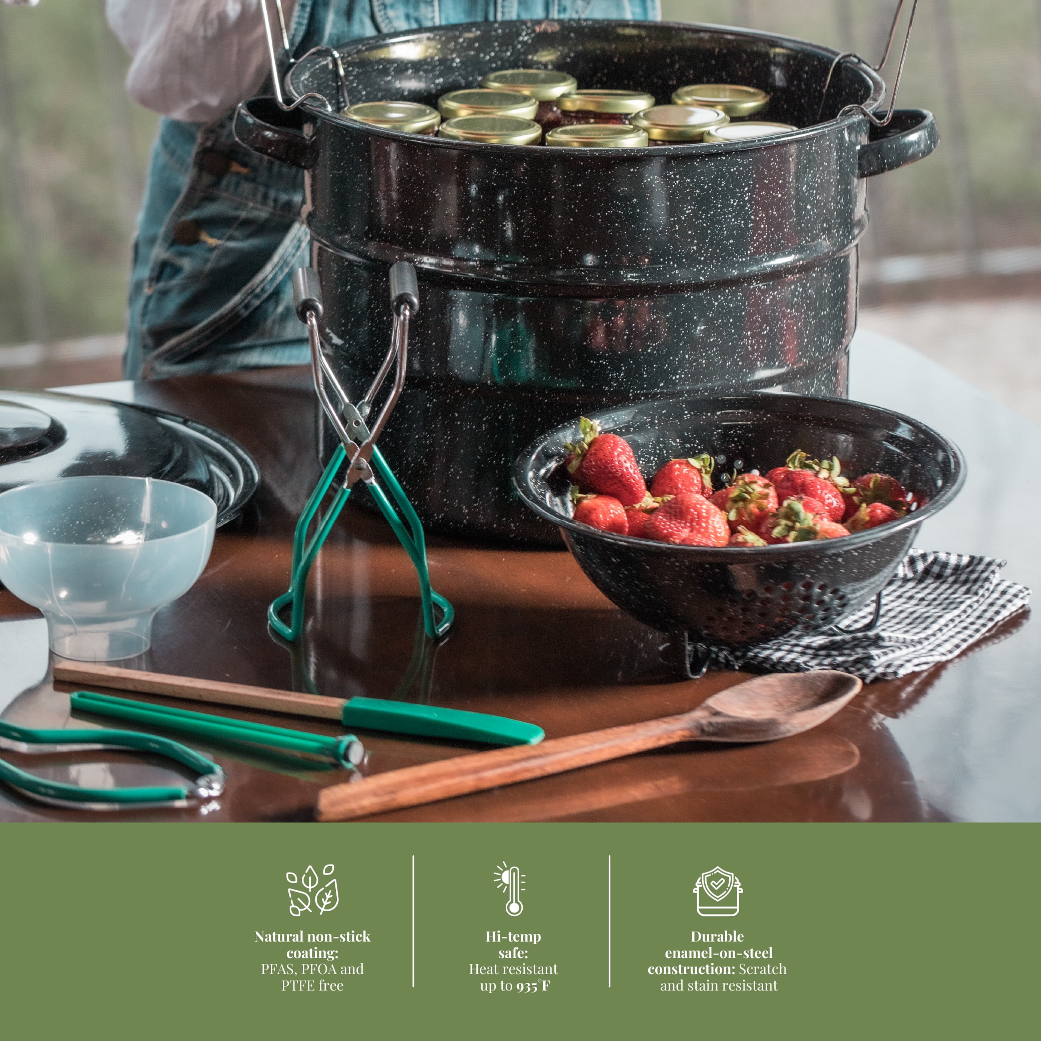 Granite Ware 8-Piece Enameled Steel Complete Canning Kits - Image 27