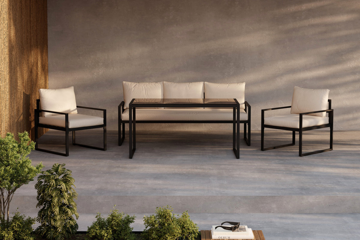 Rebellenclub Pelmo Loungeset - Zwart