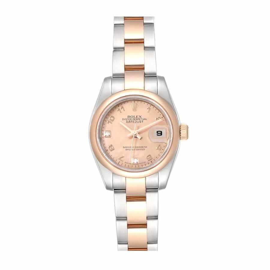 Rolex Rose Diamond Ladies Replica - Elite Watch Atelier