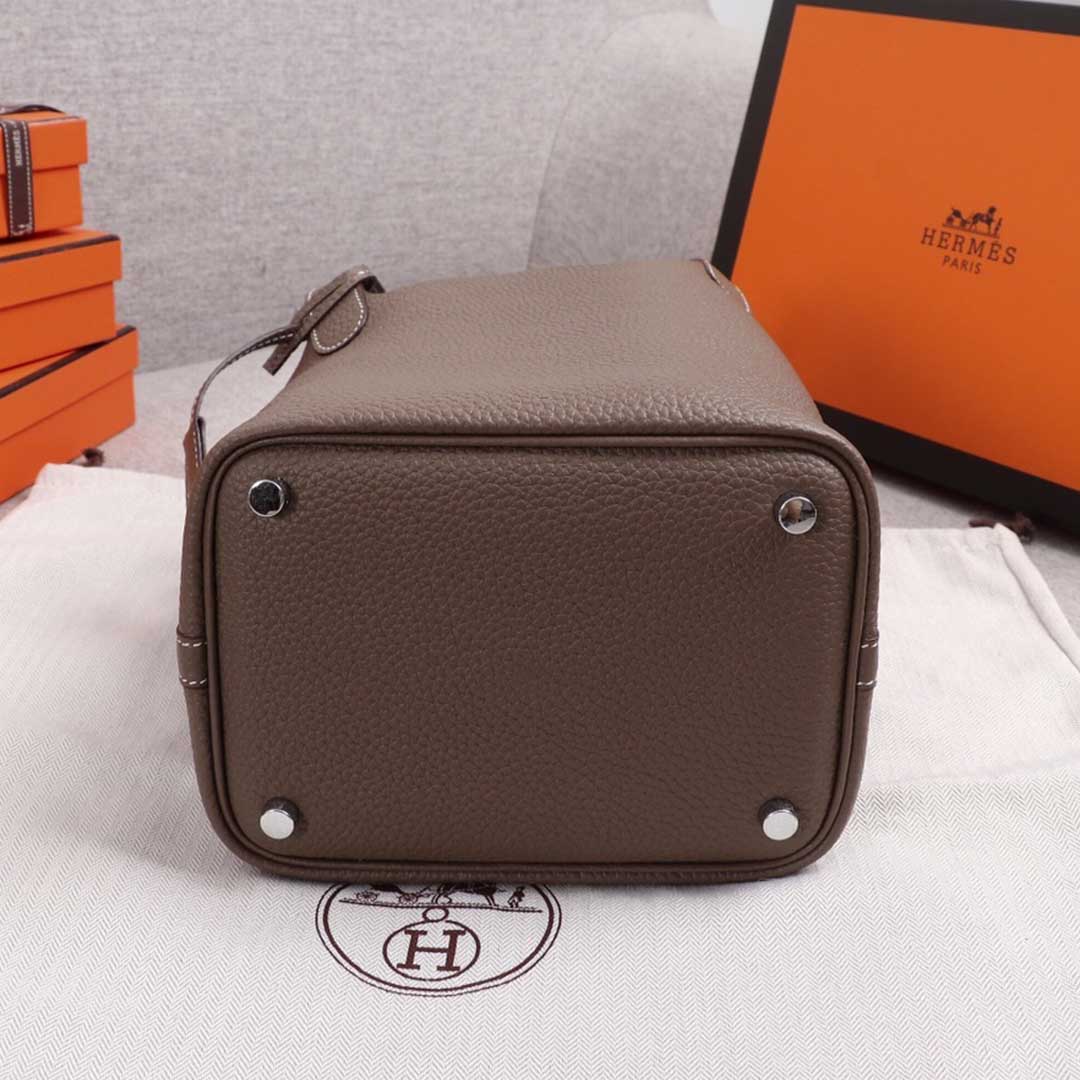 Replica Hermes Aaa-Picotin Lock 22Cm 18Cm Bag Black/Green/Brown1:1High-quality replica