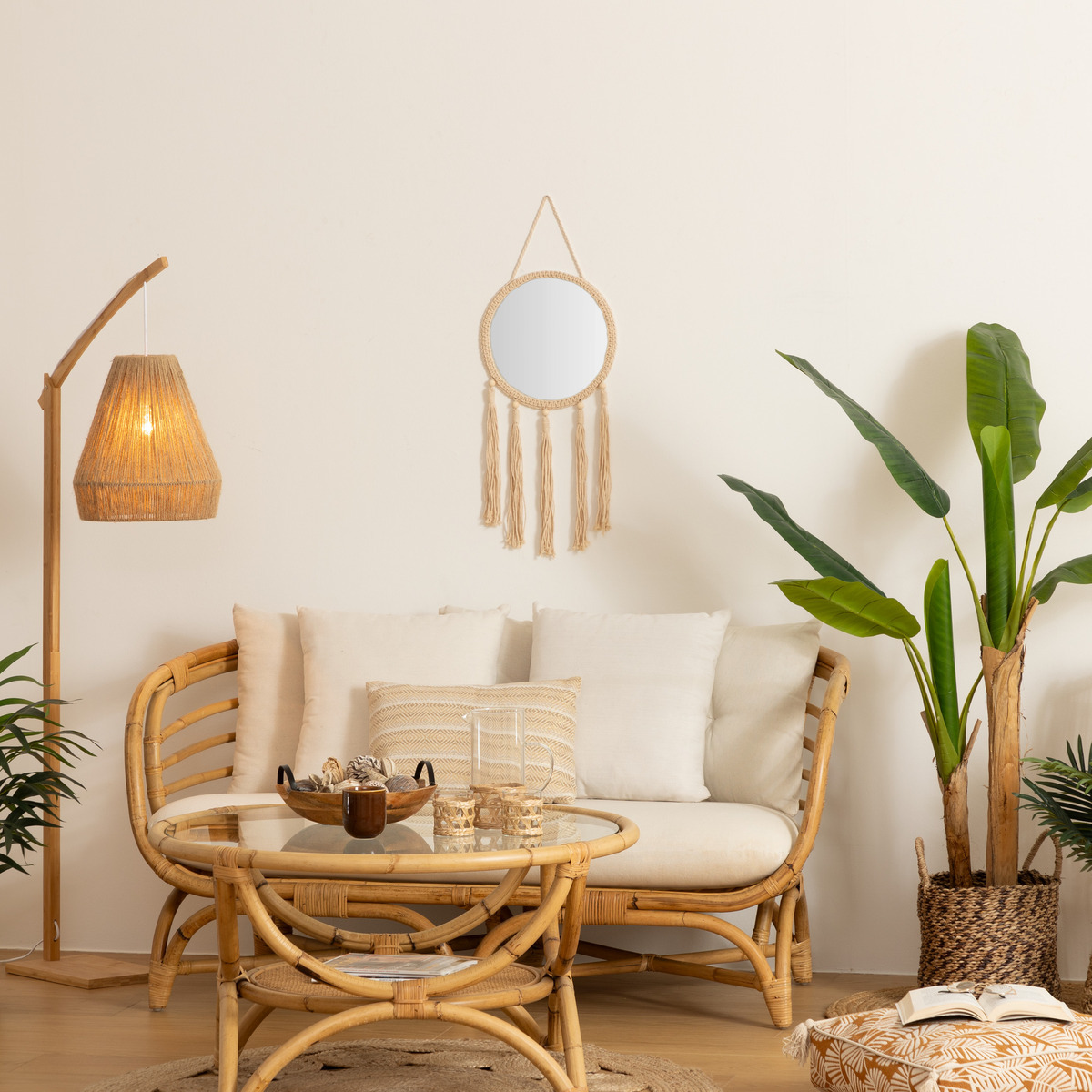 Mirror"Diana" Beige, 31x78.5 cm