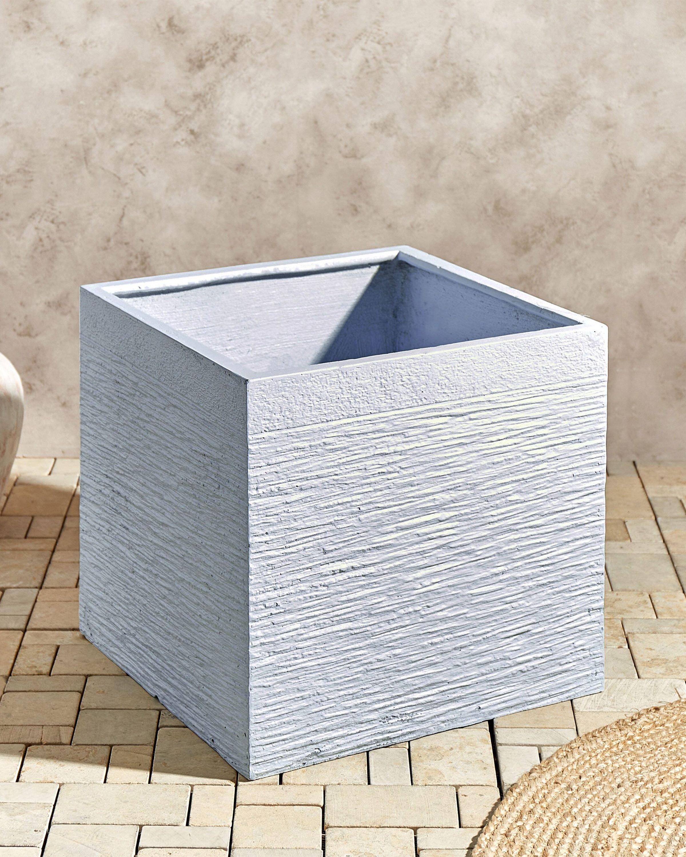 Plant Pot PAROS 50 cm White